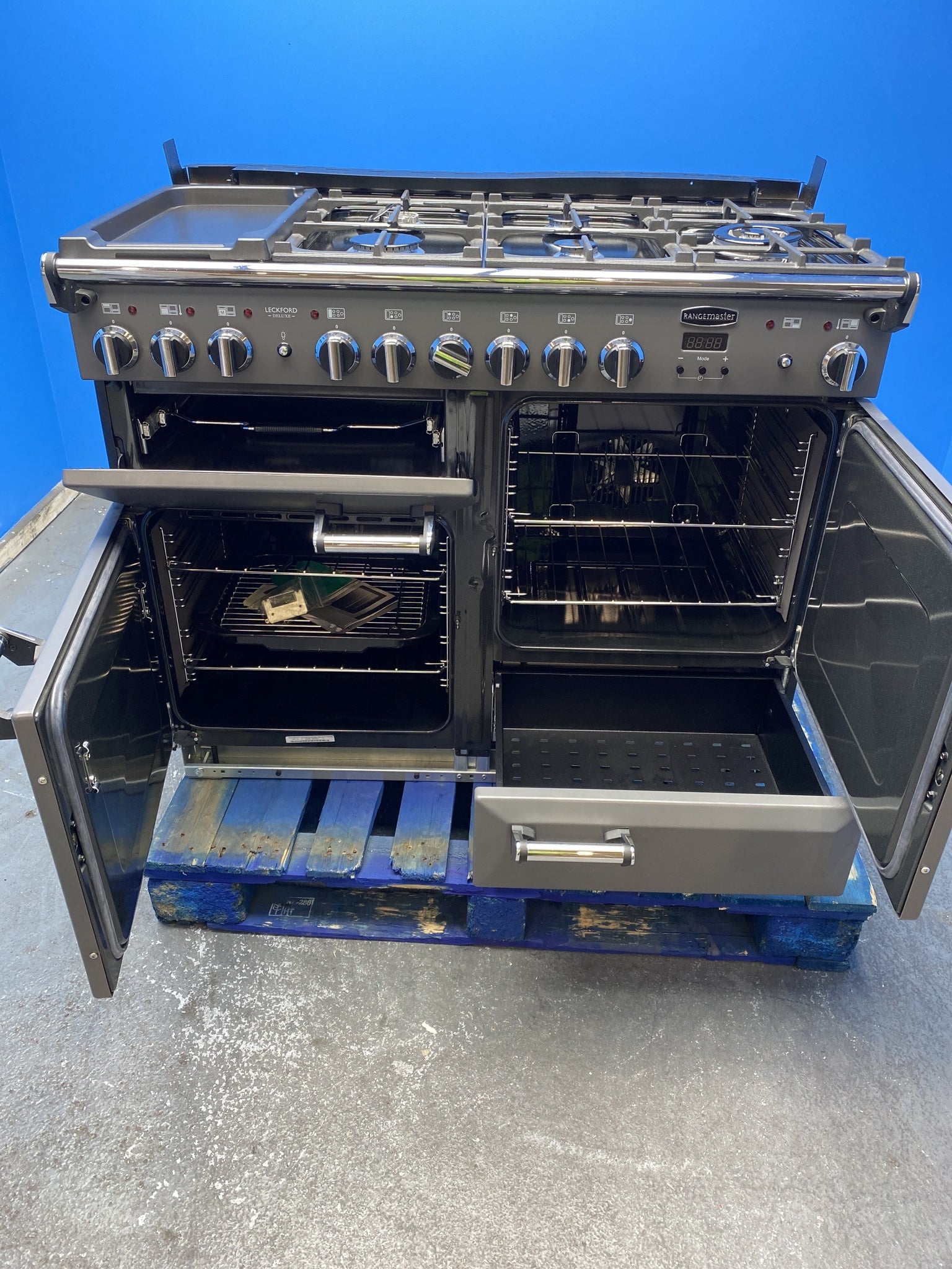 Rangemaster Leckford Deluxe 110cm Dual Fuel Cooker