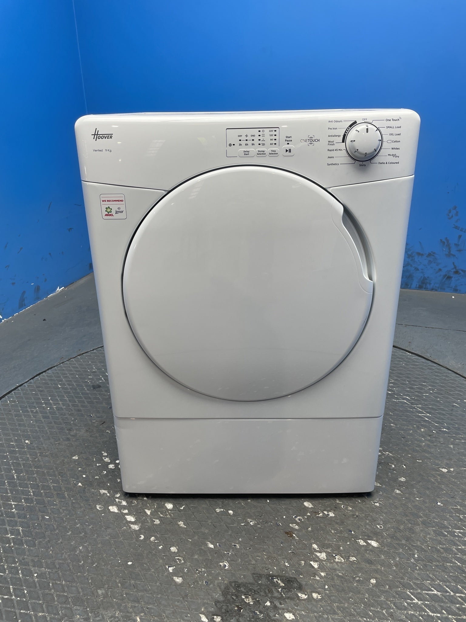 Hoover HLEV9LF 9kg Vented Tumble Dryer