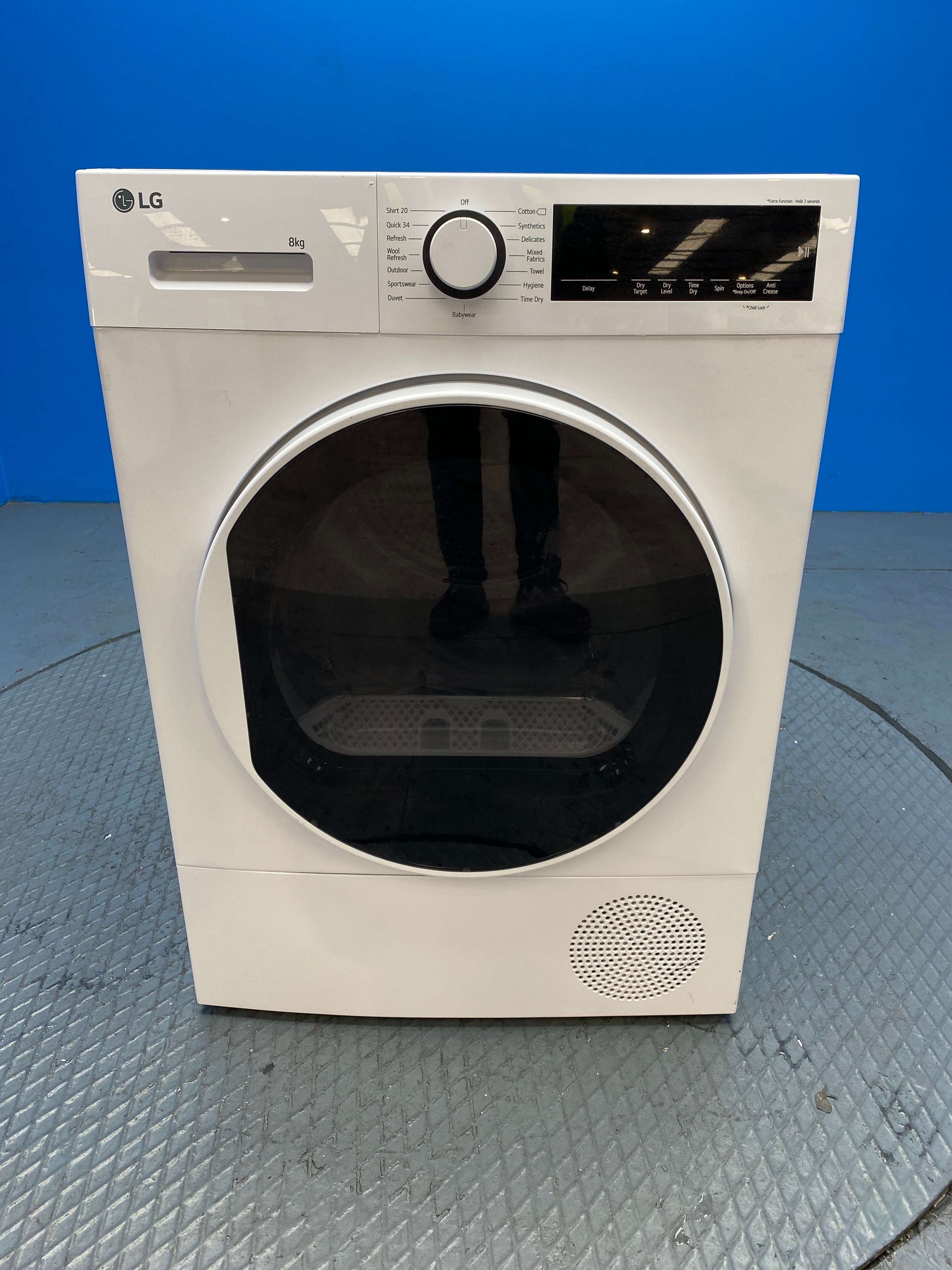 LG FDT208W 8kg Heat Pump Tumble Dryer