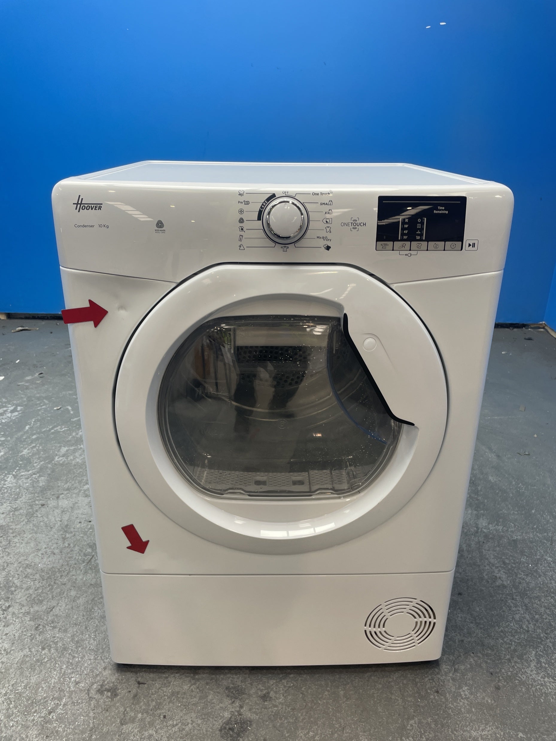 #GRC-158-667 - Hoover H-DRY 300 HLE C10DE-80 10kg Condenser Tumble Dryer