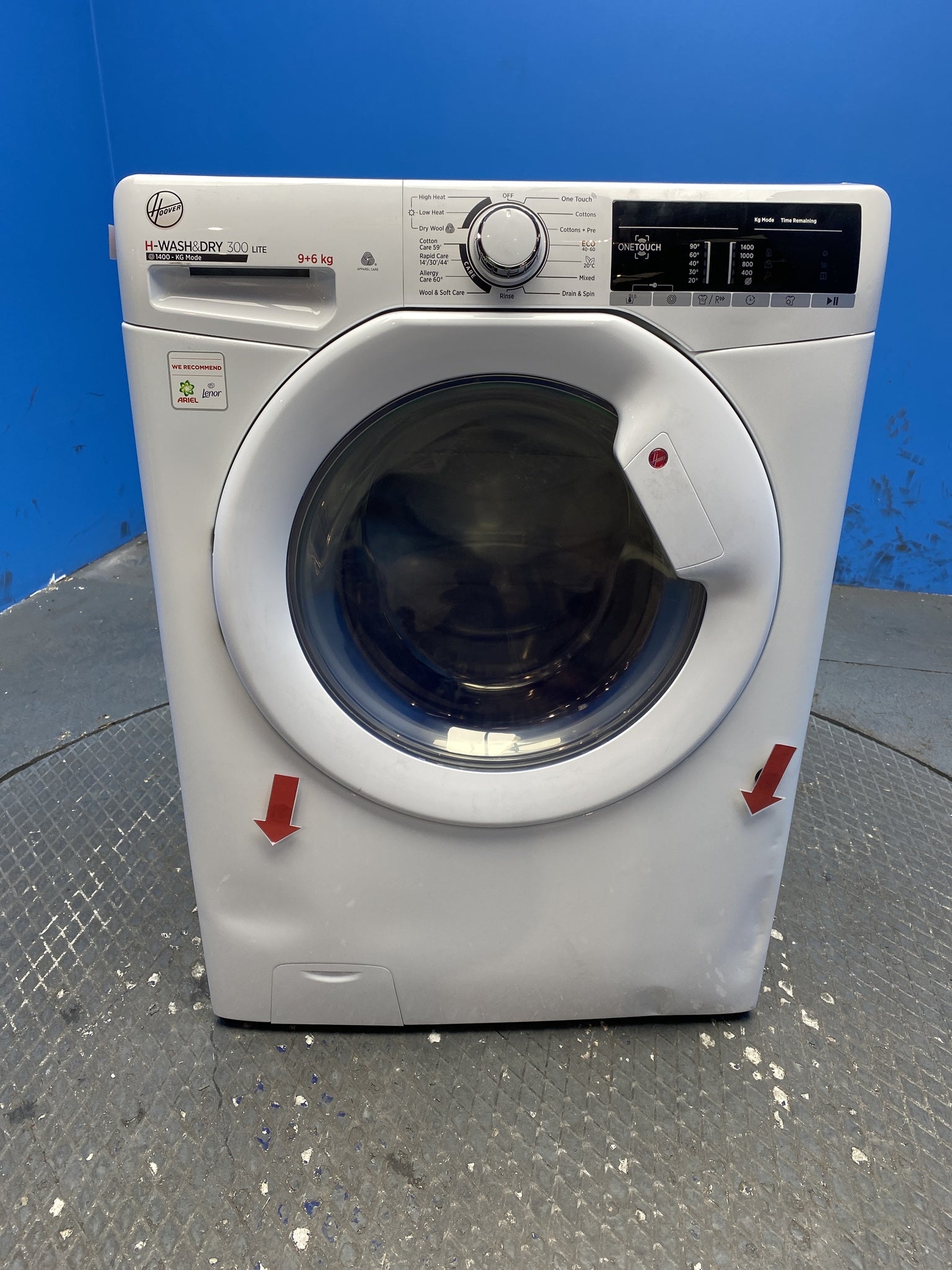 Hoover H3D496TE 9kg / 6kg 1400 Spin Washer Dryer