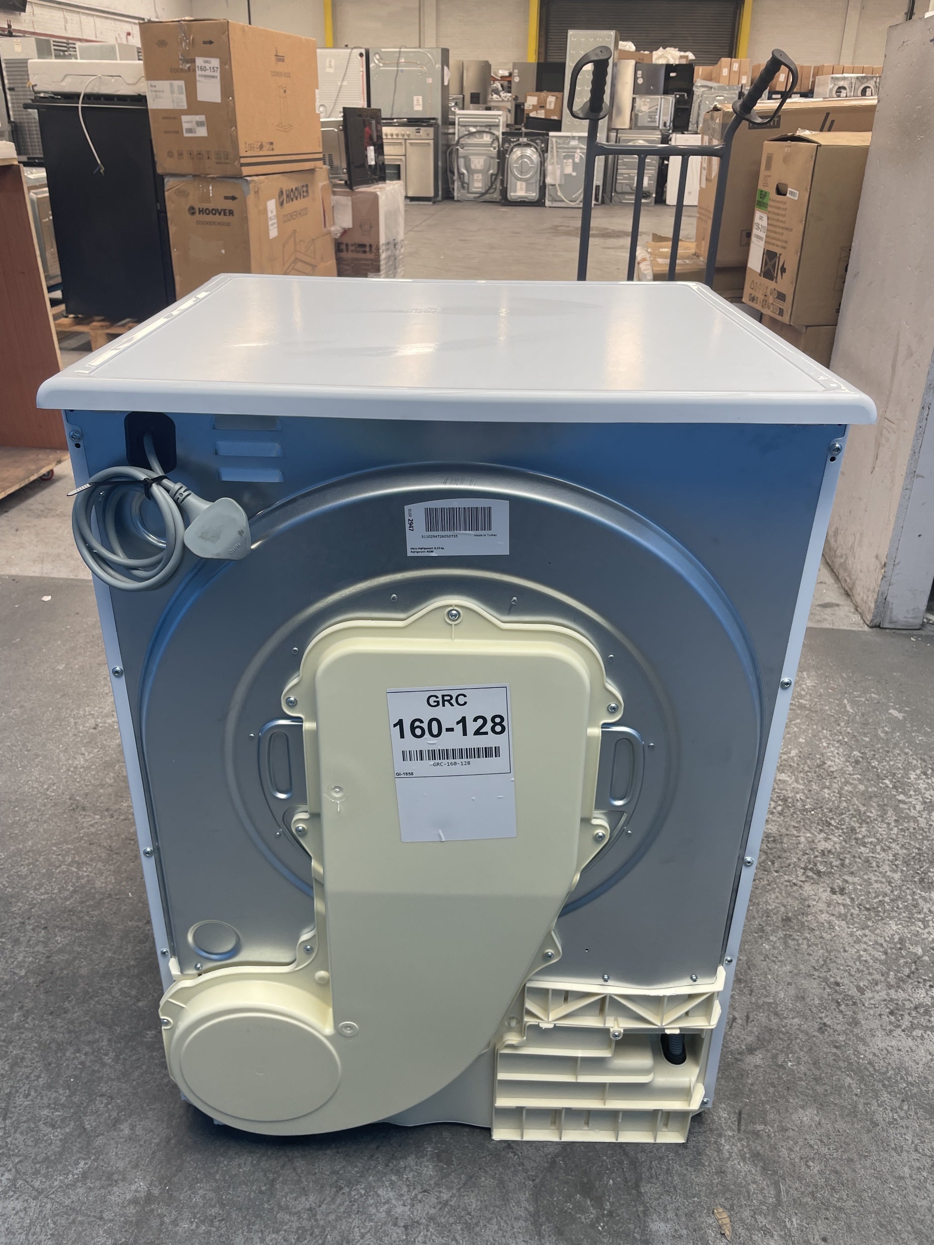 #GRC-160-128 - Hoover H-DRY 350 HRE H9N2TBE-80 9kg Heat Pump Tumble Dryer