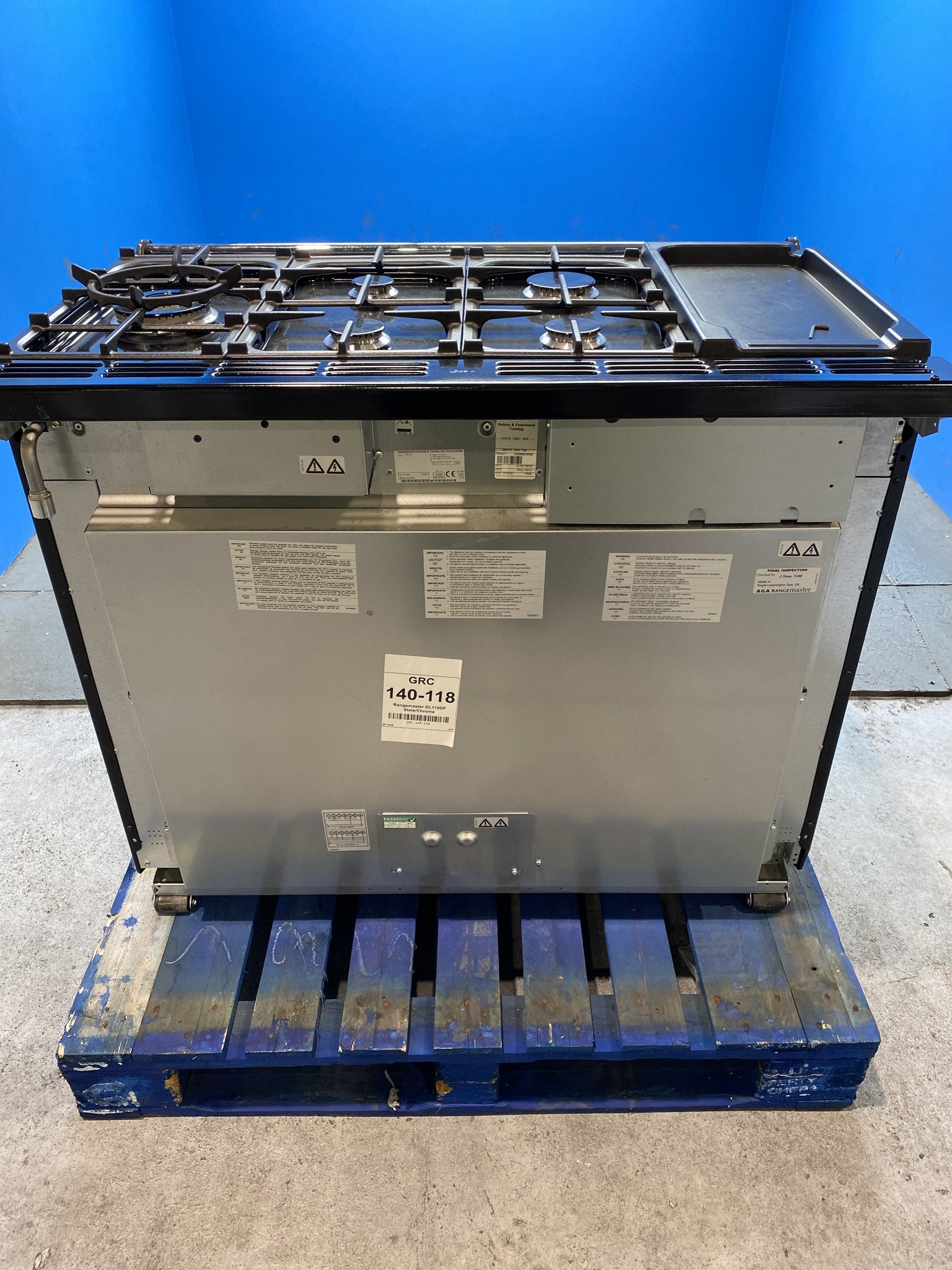 Rangemaster Leckford Deluxe 110cm Dual Fuel Cooker