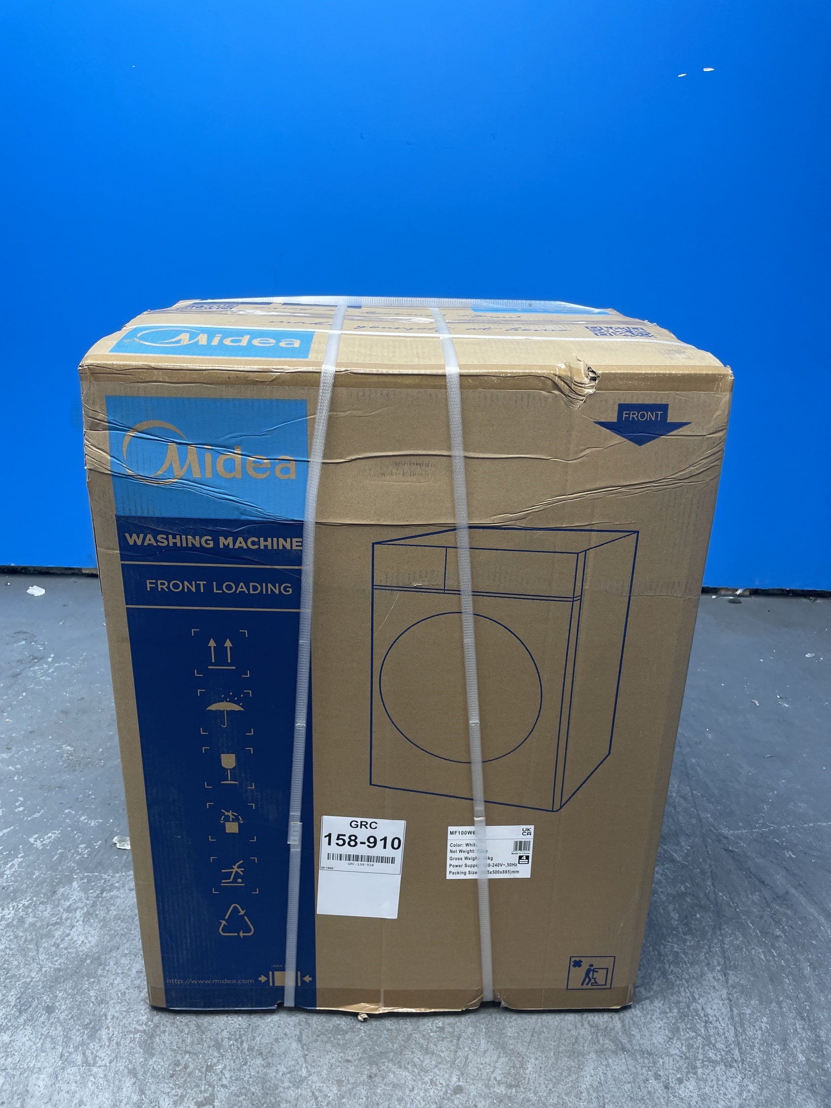 #GRC-158-910 - Midea MF100W60 6kg 1000 Spin Washing Machine with Lunar Dial