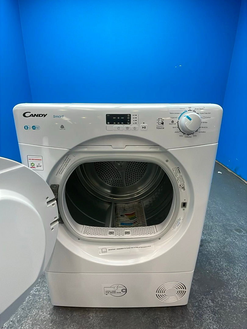 #GRC-162-072 - Candy Smart CSEC8LF-80 8kg Condenser Tumble Dryer