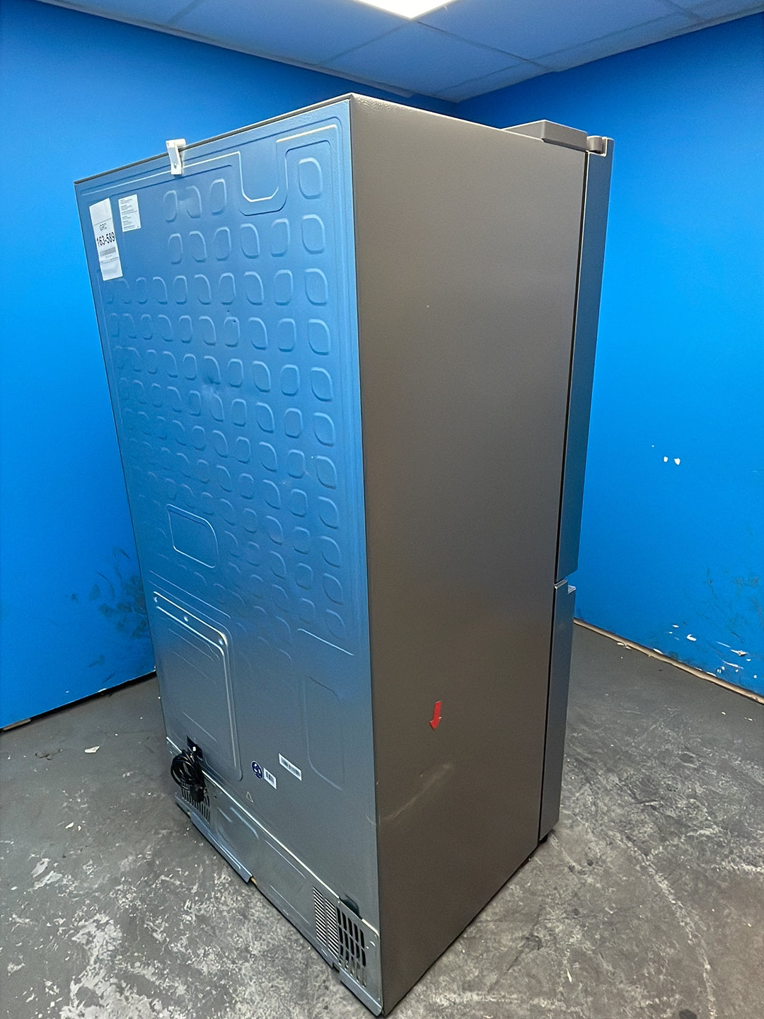 #GRC-163-589 - Hisense American Style Fridge Freezer – 609L, Stainless Steel, Total No Frost