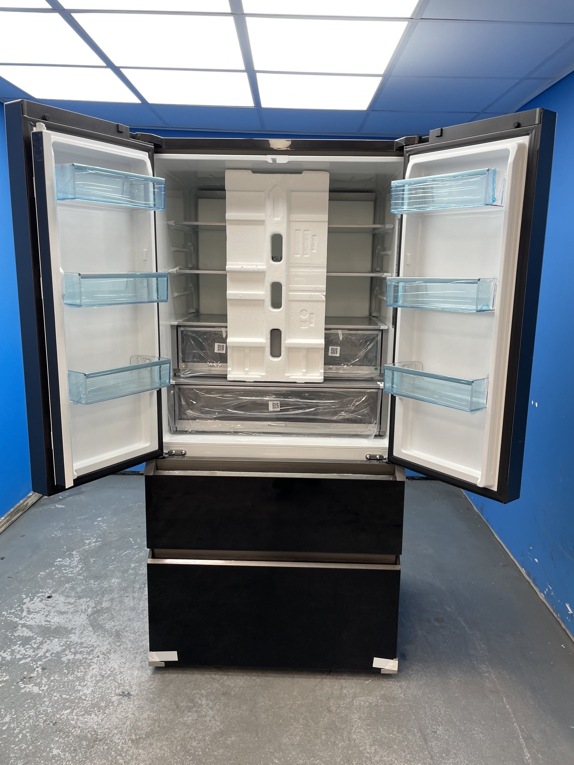 #GRC-156-325 - Haier Series 7 HFR79F19DFGB Total No Frost American Fridge Freezer