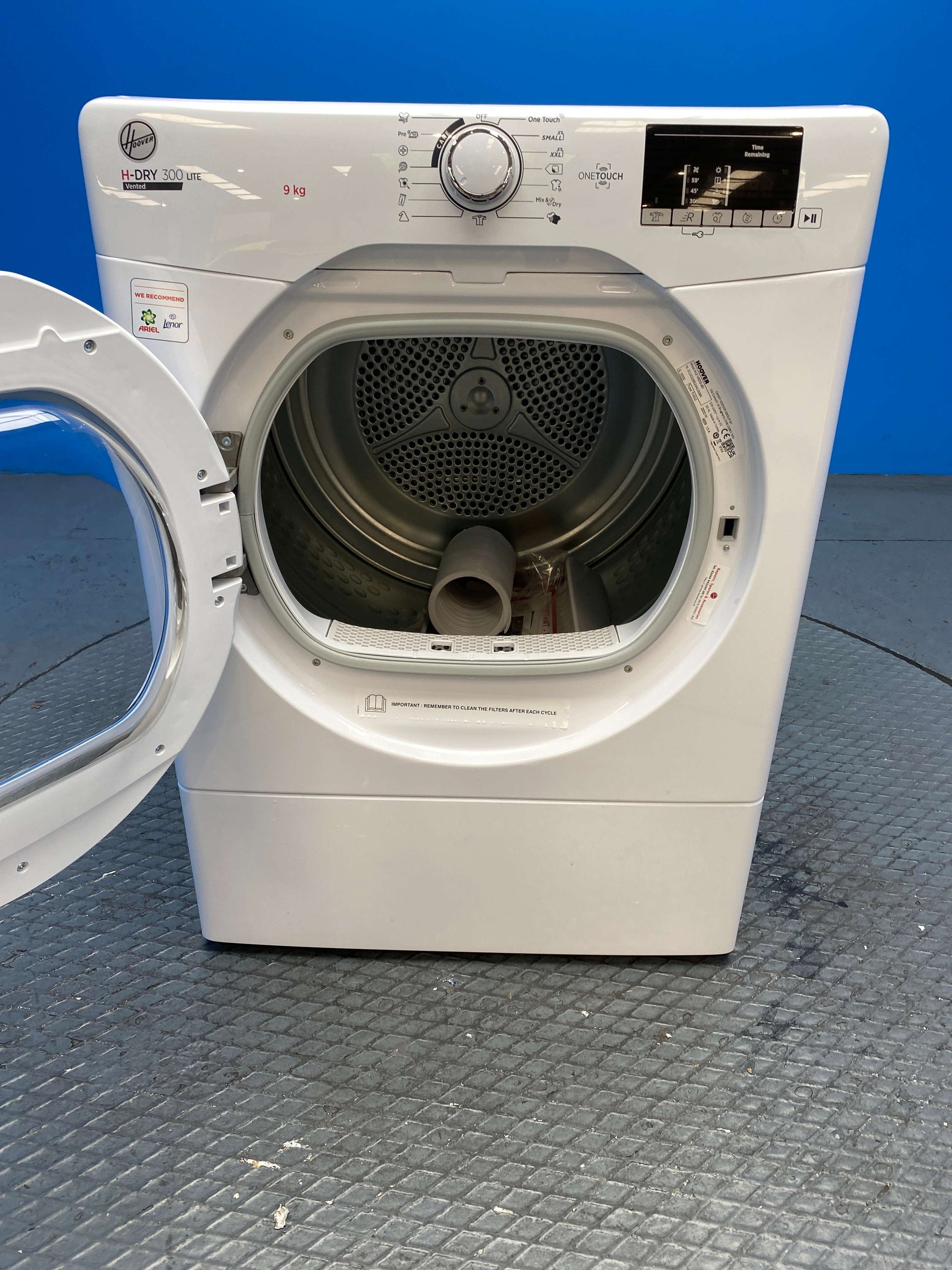 Hoover HLEV9DG 9kg Vented Tumble Dryer