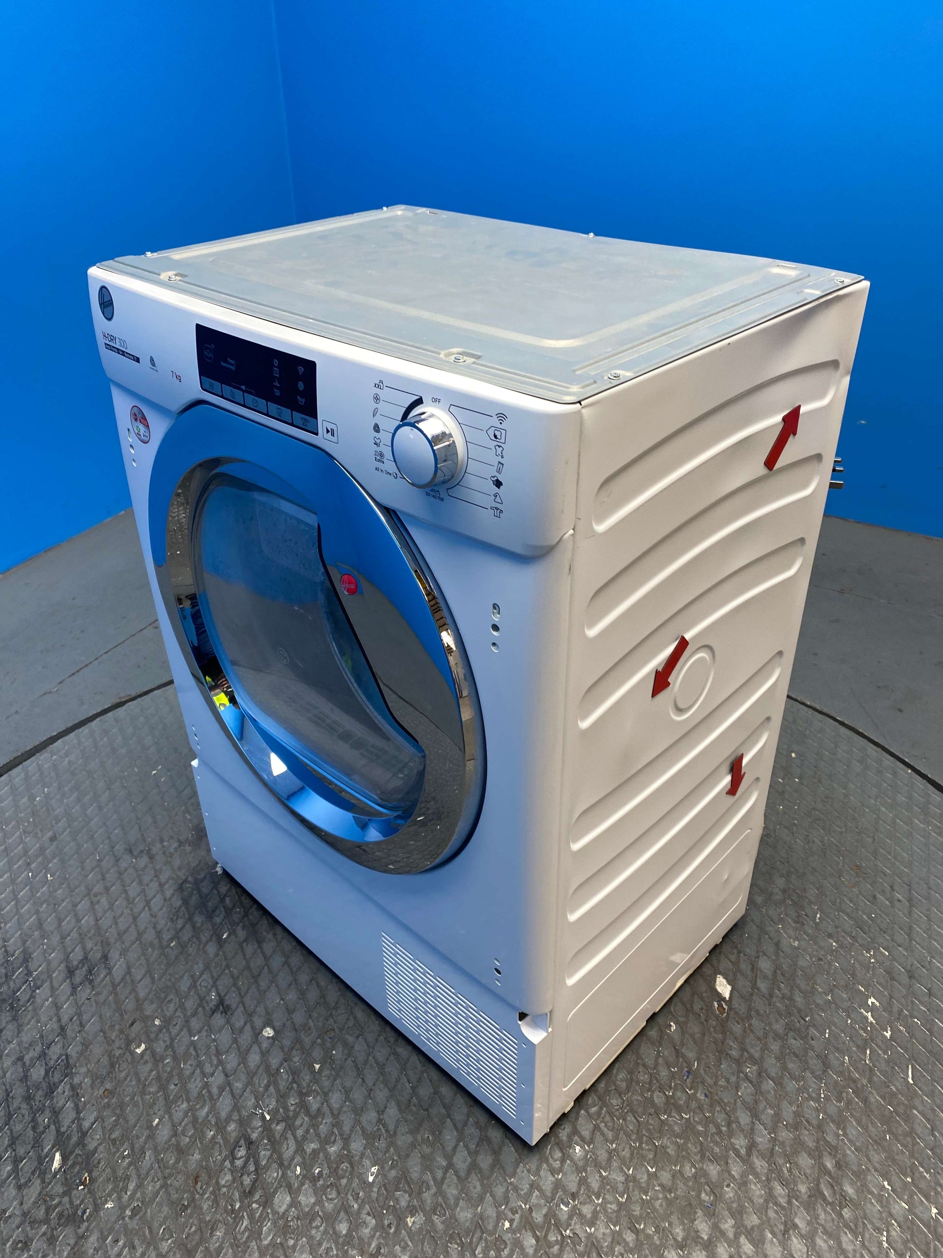 Hoover BATDH7A1TCE Integrated 7kg Heat Pump Tumble Dryer