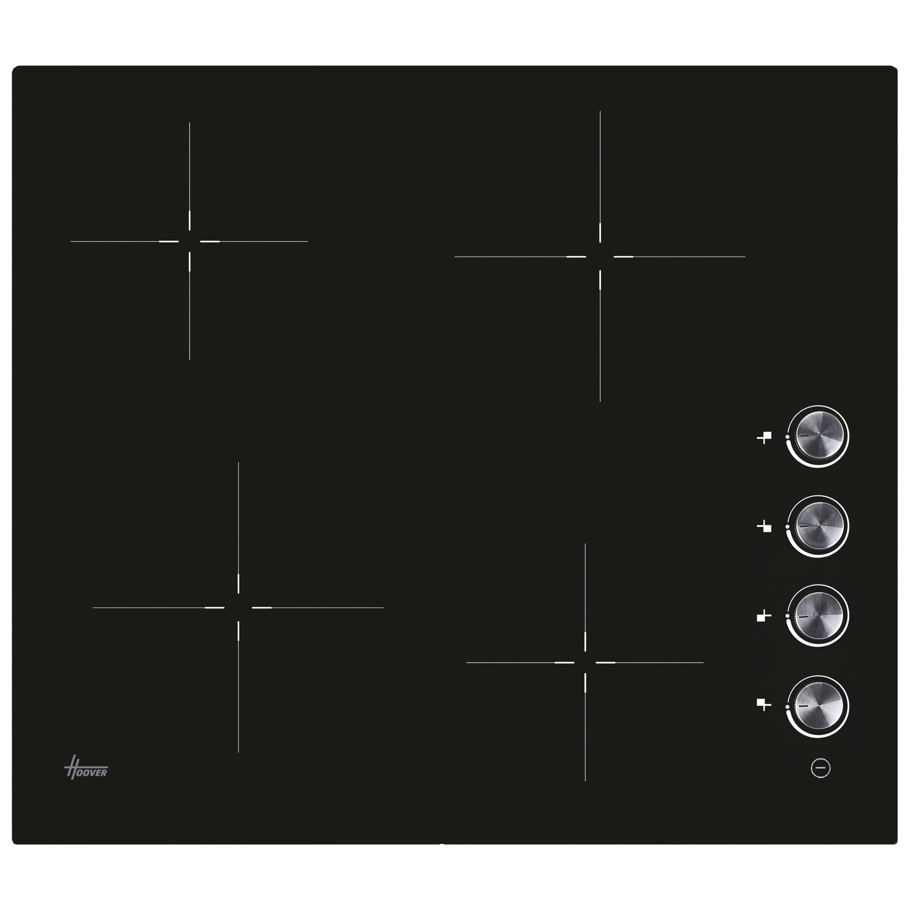 Hoover HHK64C/1 60cm Ceramic Hob with Rotary Side Controls – Renew 2 U