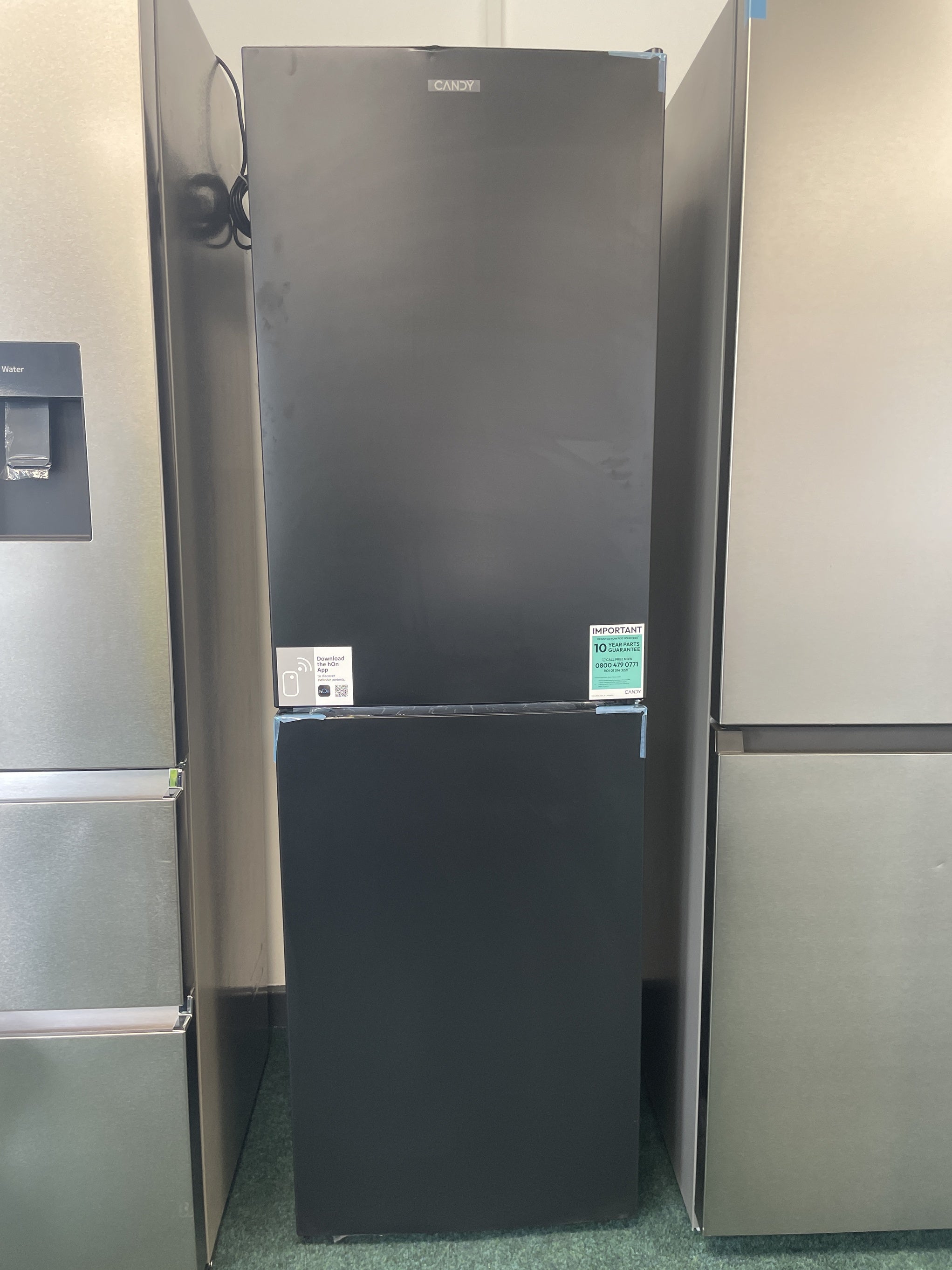 #GRC-156-111 - Candy CCT3L517EBK 55cm Slim Low Frost Fridge Freezer