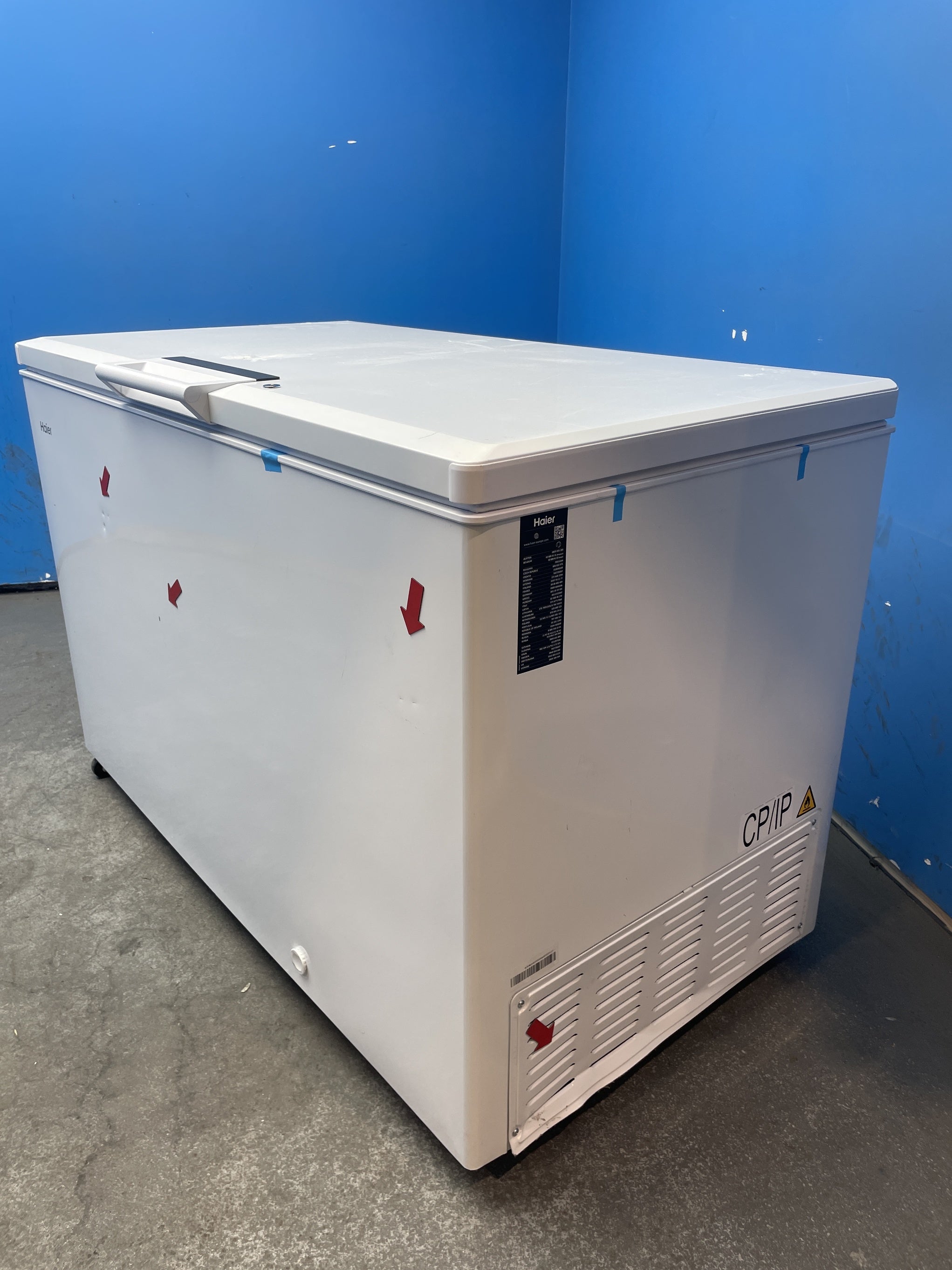 #GRC-160-615 - Haier HCE420EK Series 7 Chest Freezer with 418L Capacity