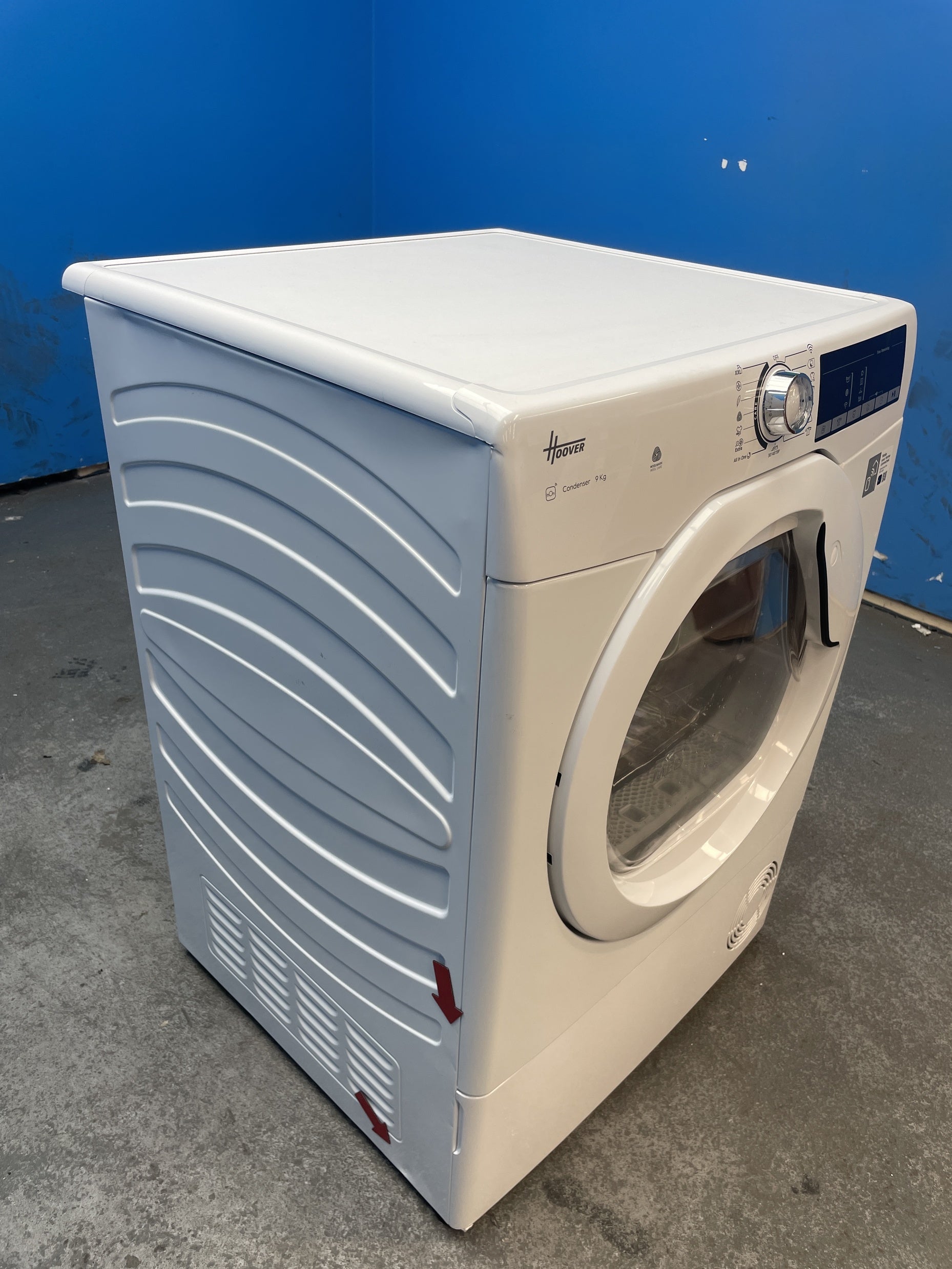#GRC-158-618 - Hoover HLEC9TE 9kg Condenser Tumble Dryer
