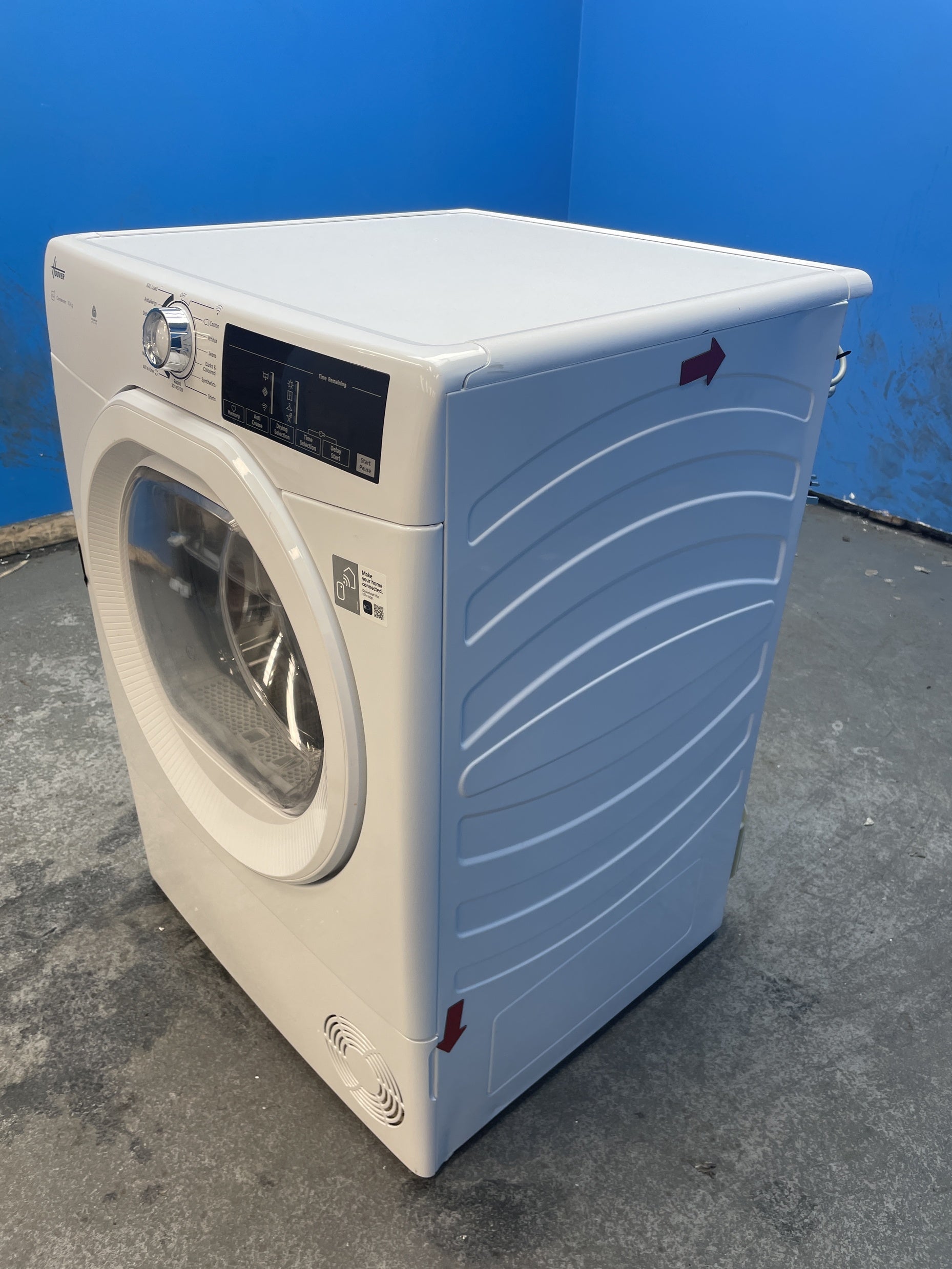 #GRC-158-603 - Hoover HRE C10TE-80 10kg Condenser Tumble Dryer