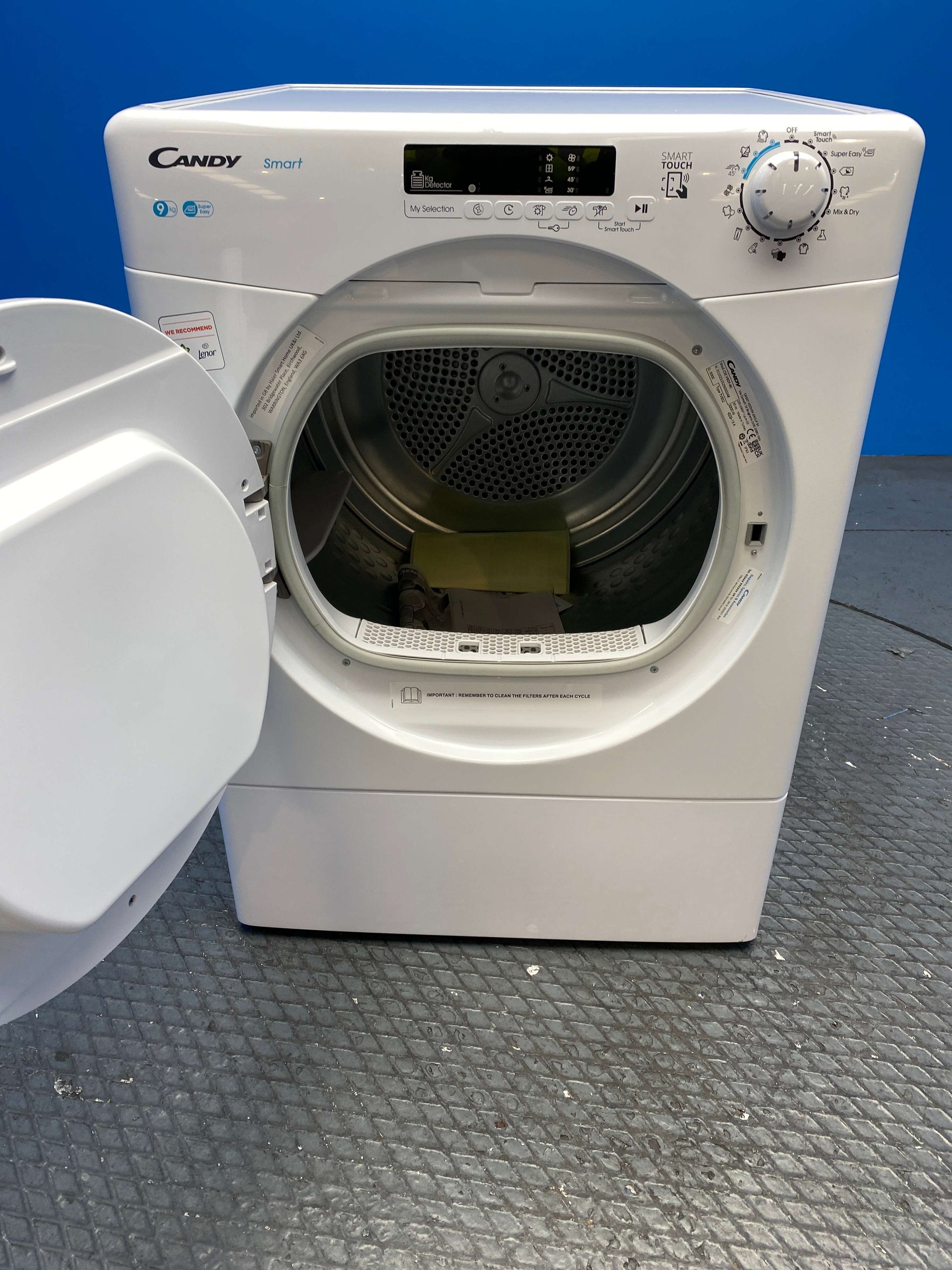 Candy CSEV9DF 9kg Vented Smart Tumble Dryer