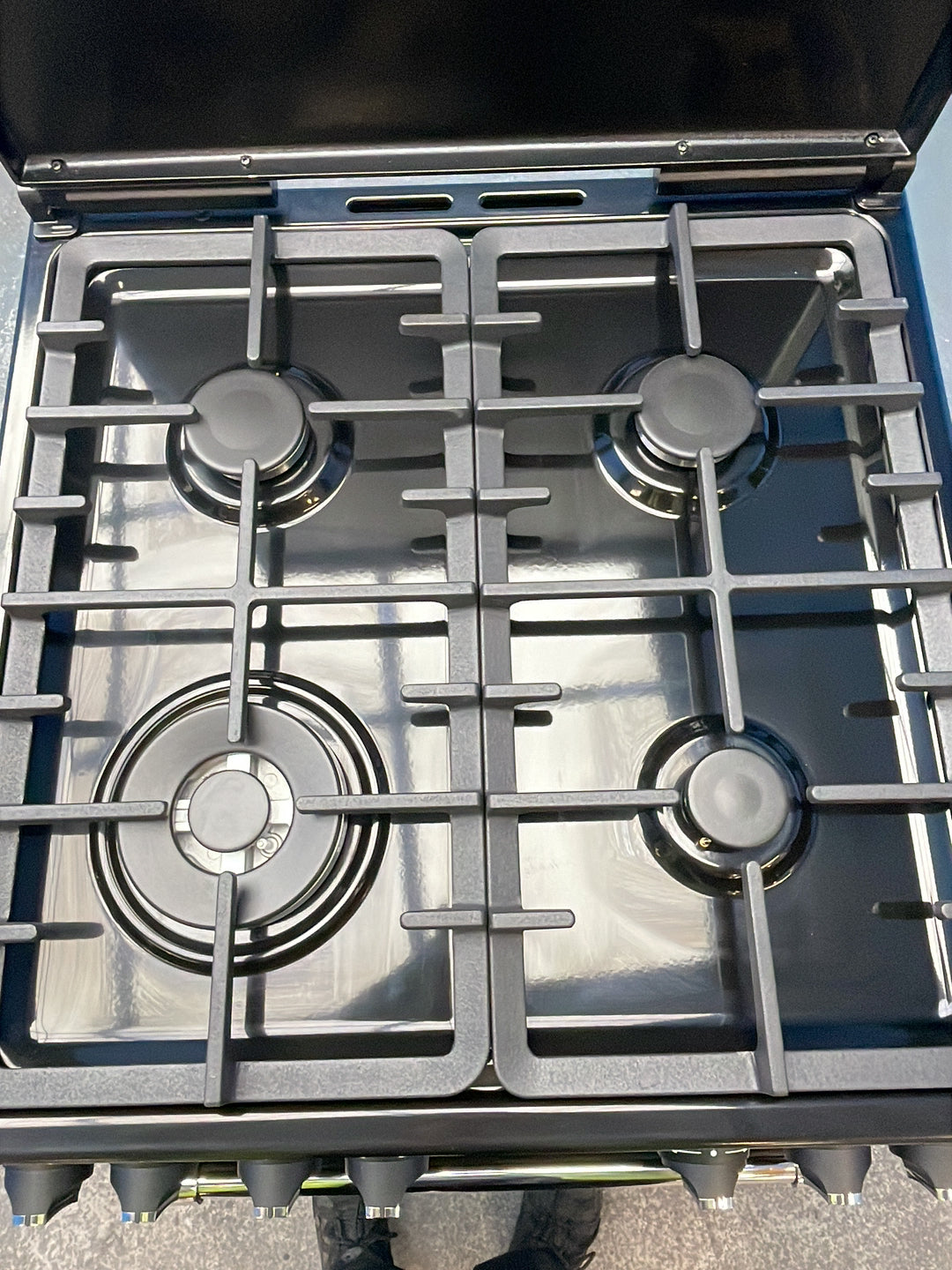 #GRC-164-442 - Stoves Richmond Deluxe 60cm Dual Fuel Cooker – PowerWok, AirFry, Anthracite