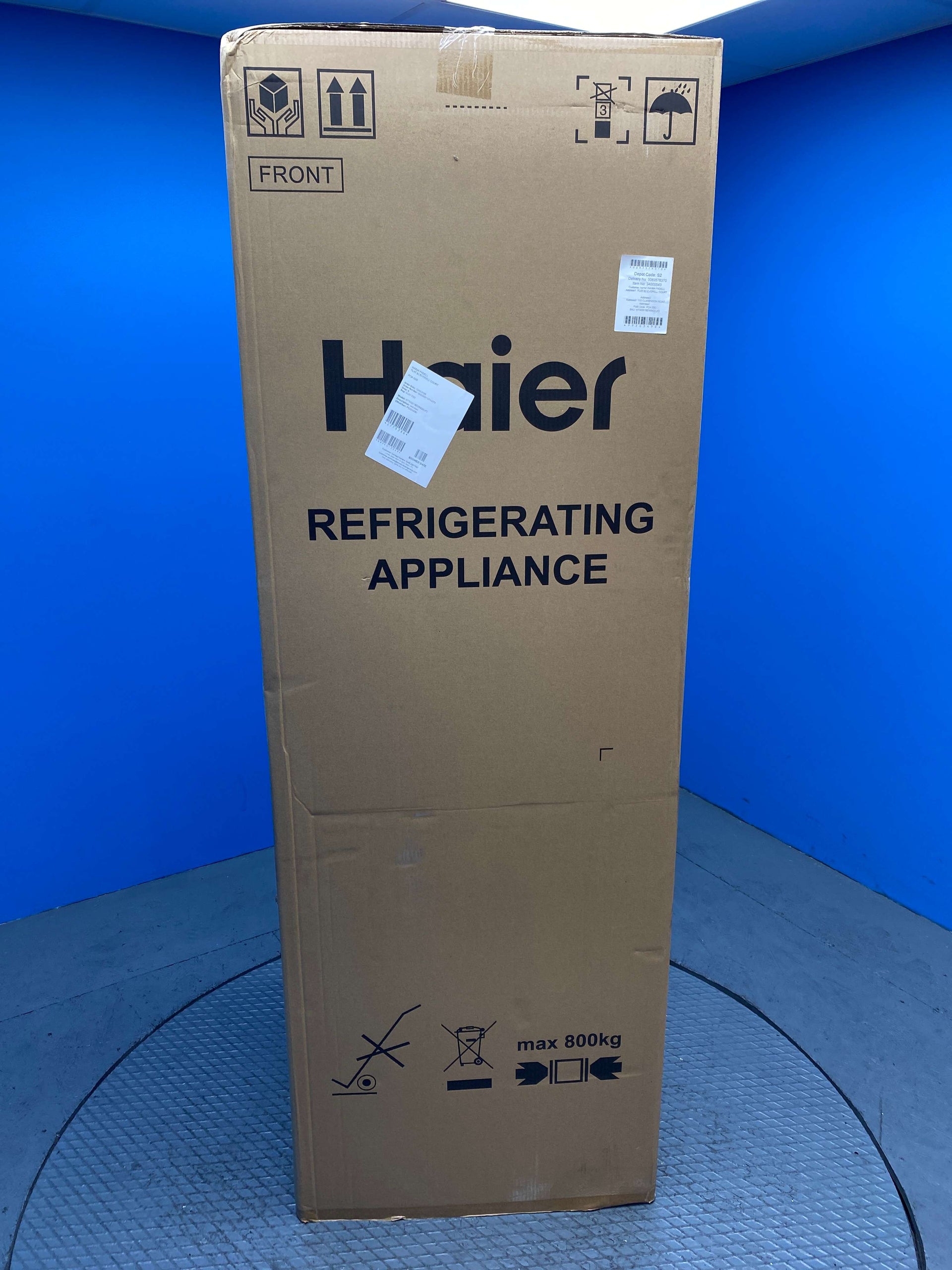 Haier HTW5618EWMG 357 Litre Combi Fridge Freezer