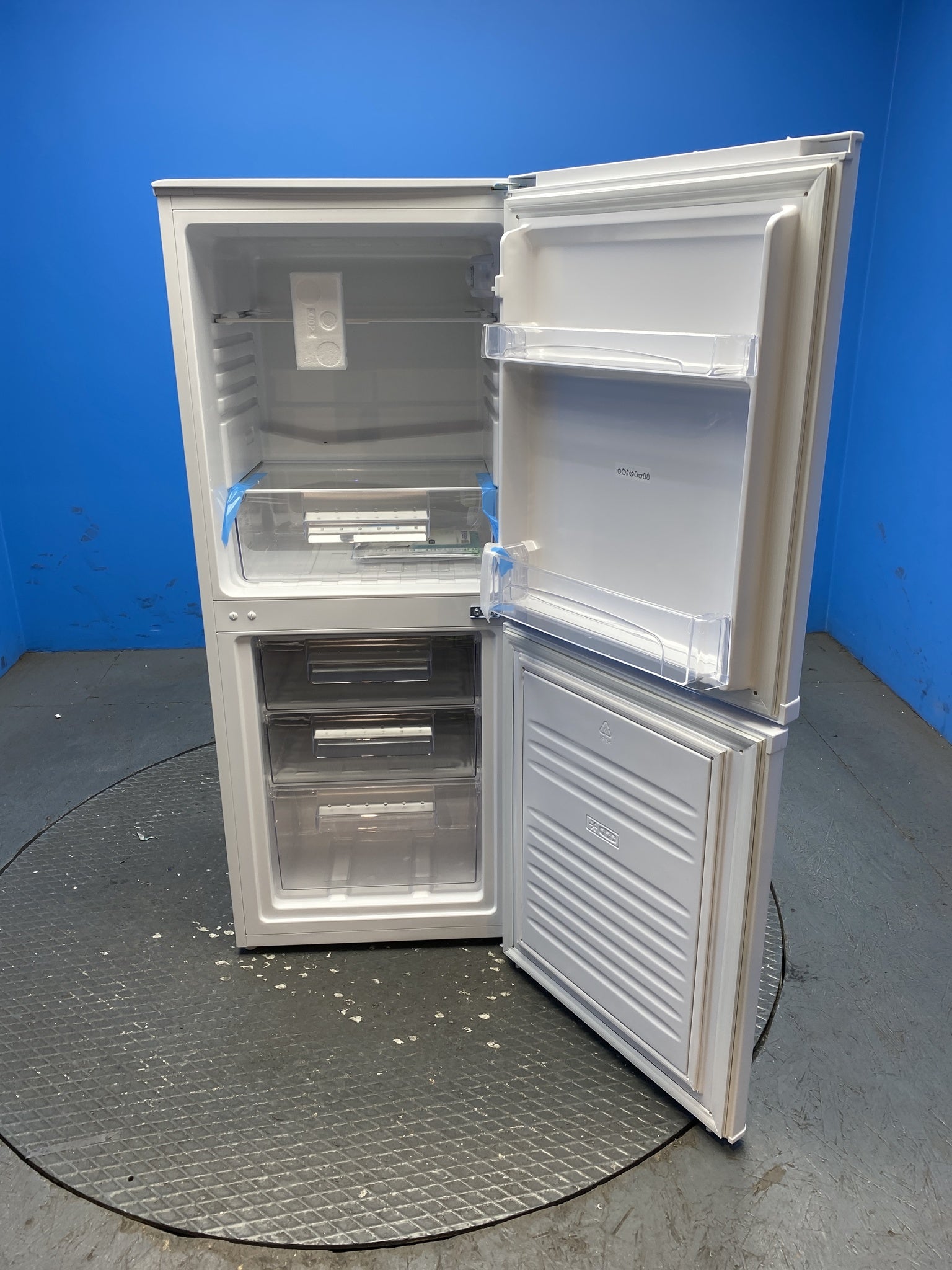 Candy CCH1S513EWK 185 Litre Combi Fridge Freezer