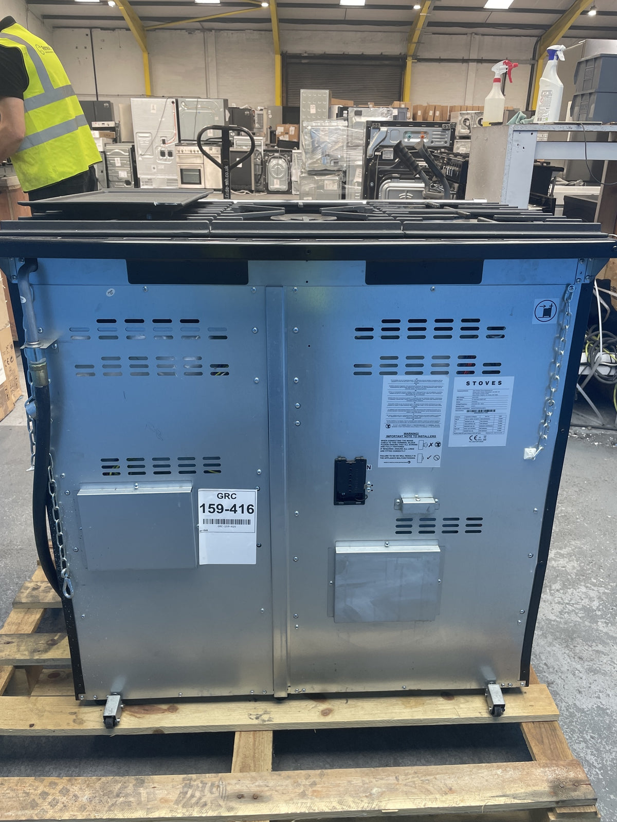 #GRC-159-416 - Stoves Richmond 90cm Dual Fuel Range Cooker