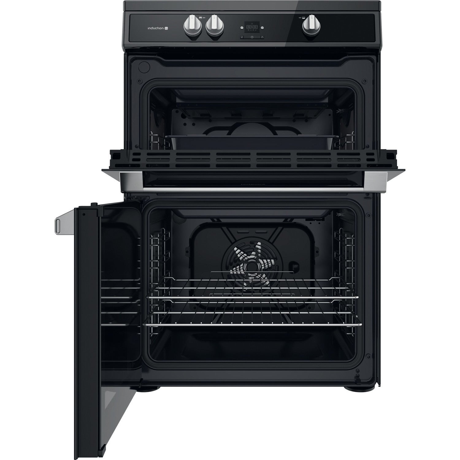 Hotpoint HDT67I9HM2C 60cm Induction Electric Double Cooker – Renew 2 U