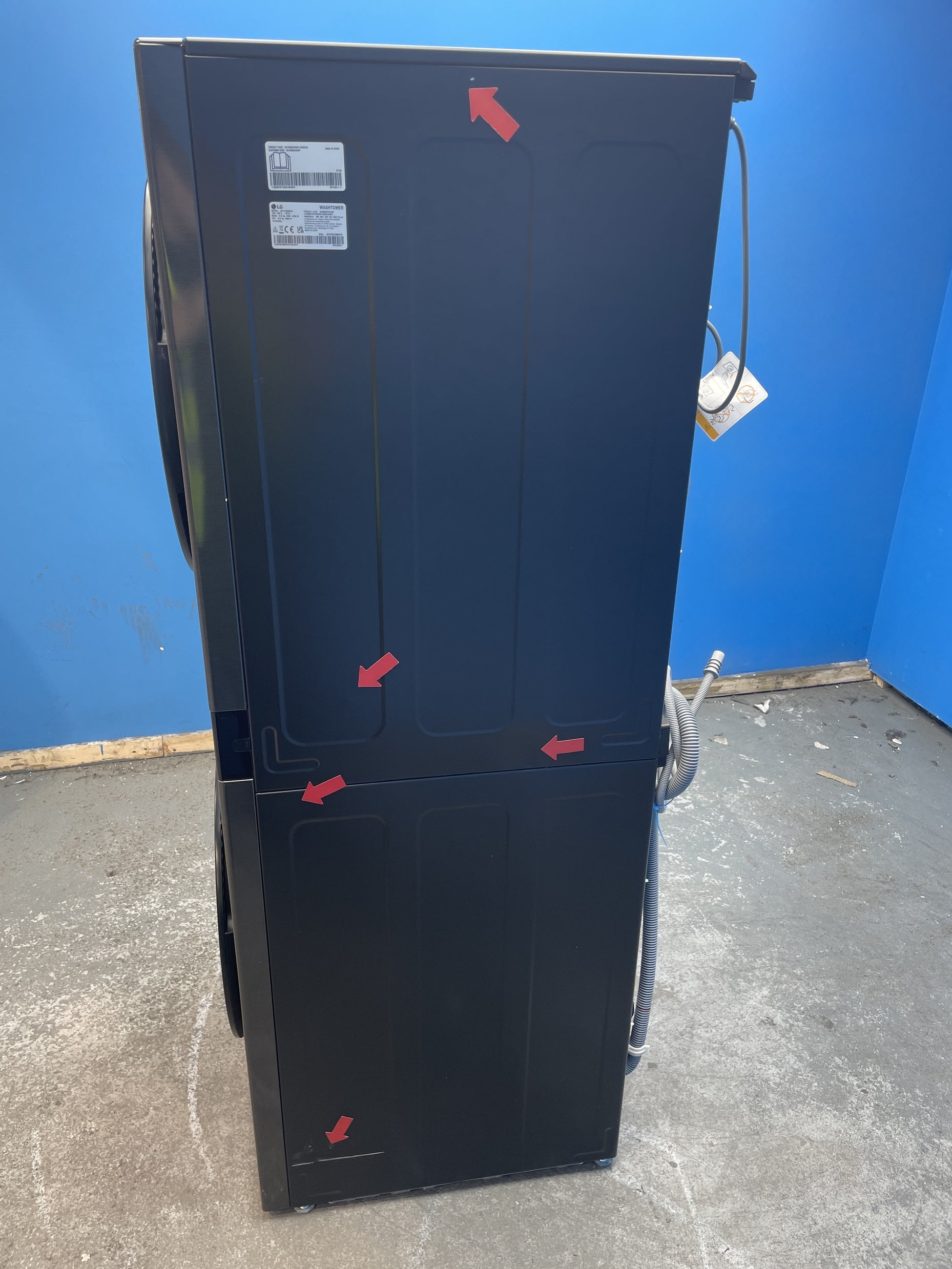#GRC-157-475 - LG WT1210BBTN1 WashTower 12/10kg Washer Dryer