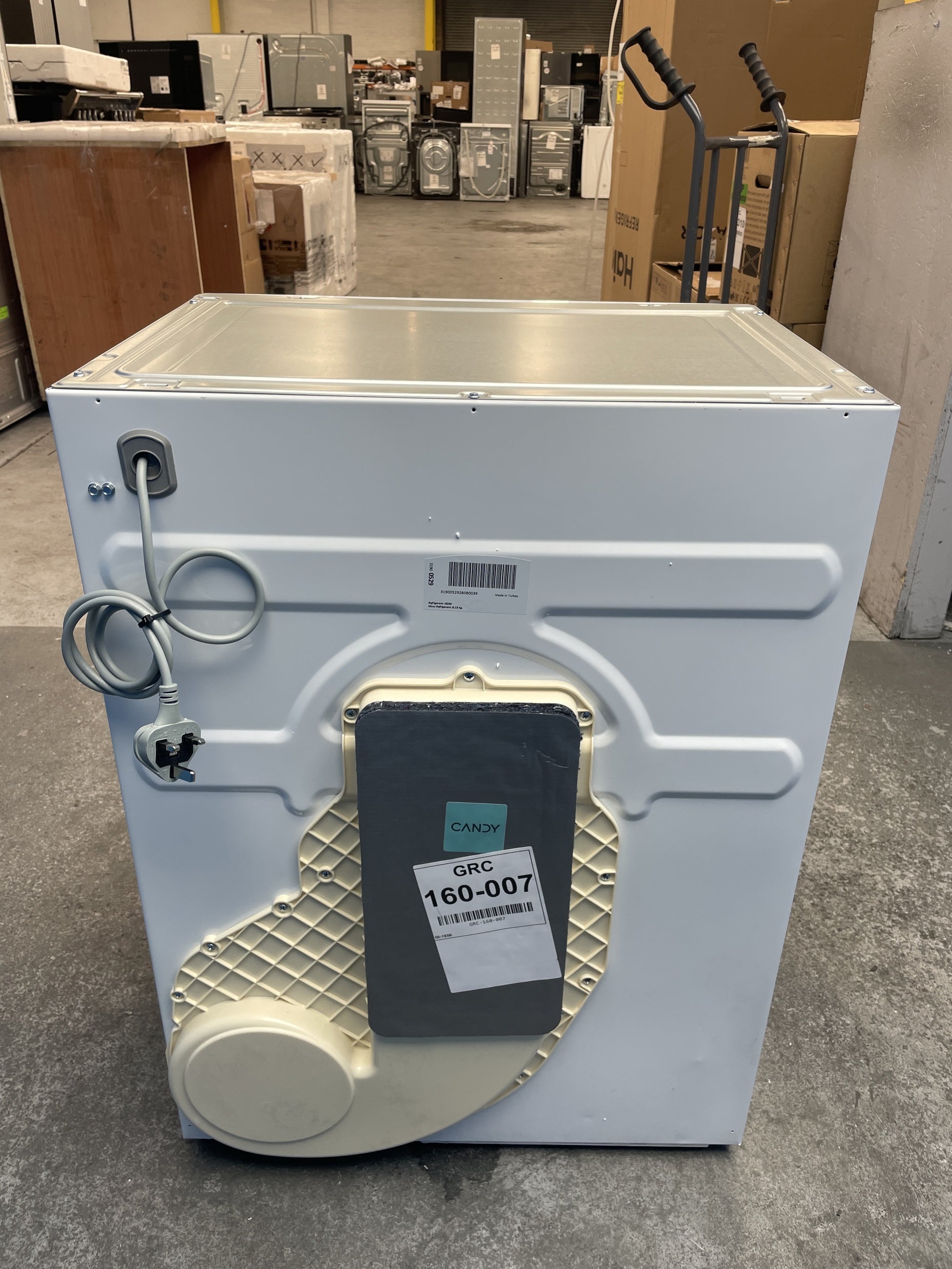#GRC-160-007 - Candy BCTD H7A1TE-80 7kg Built In Heat Pump Tumble Dryer