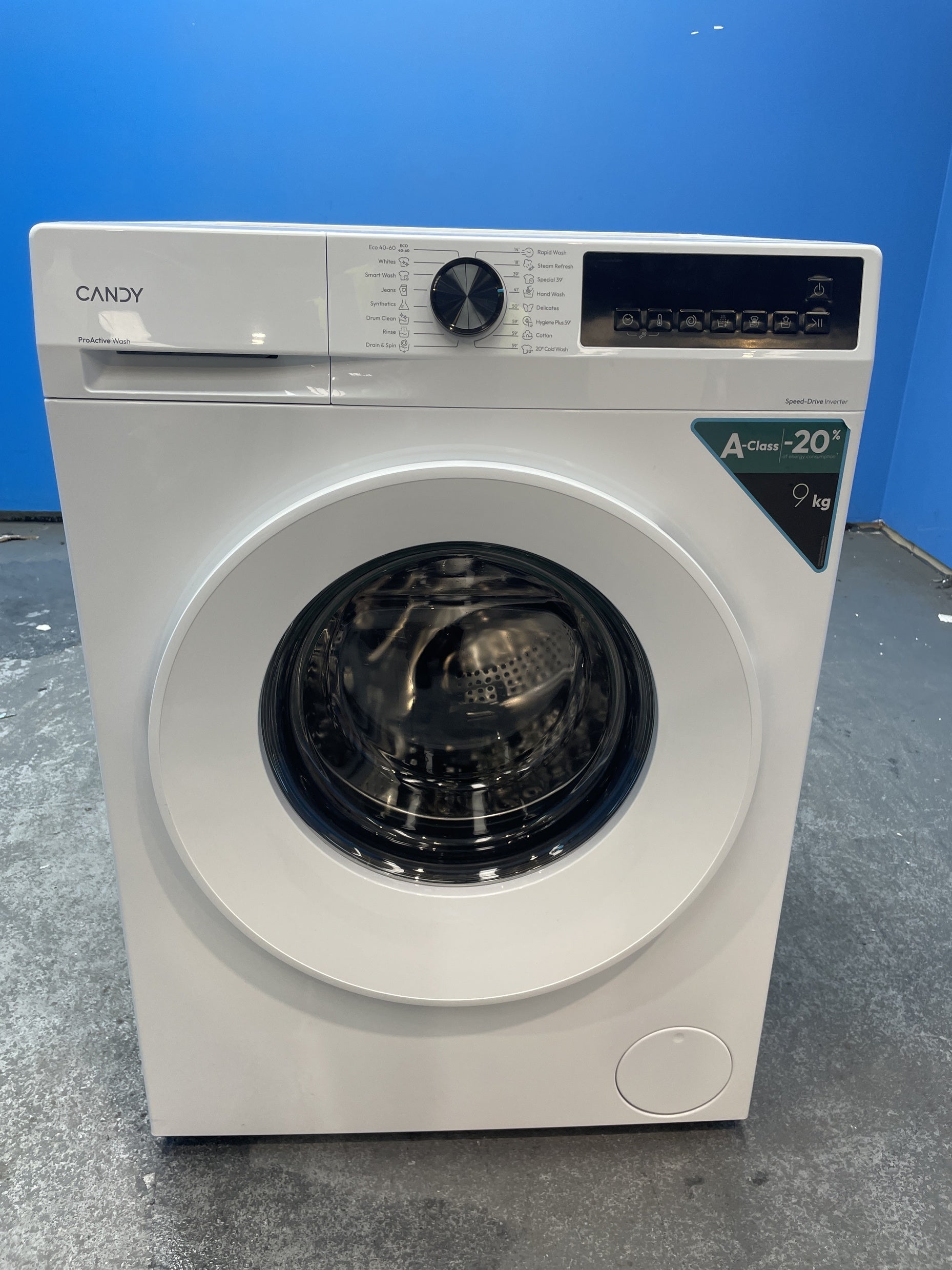 #GRC-159-608 - Candy Quick Pro GD 498-80 9kg 1400rpm Washing Machine