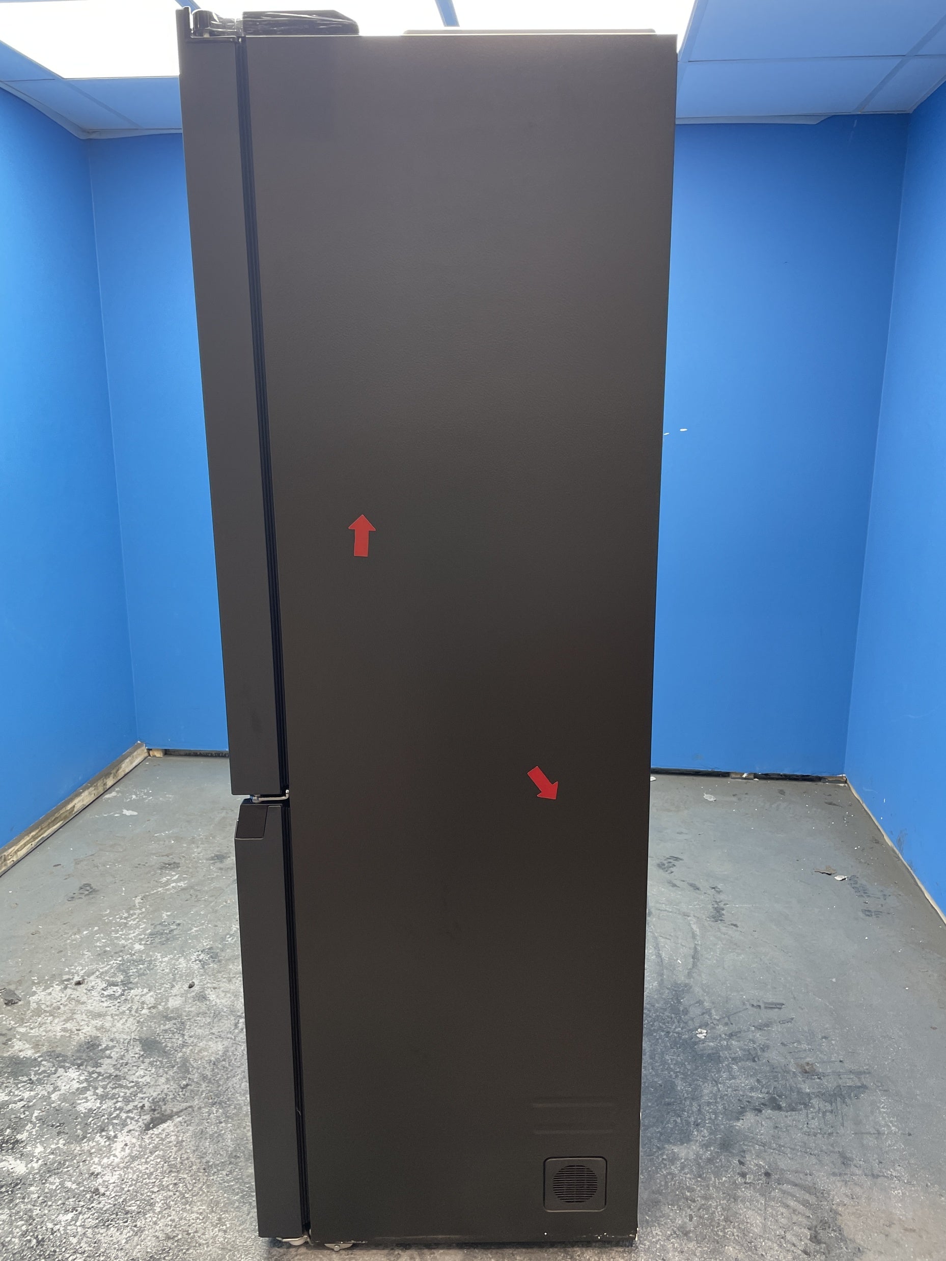 #GRC-155-448 - Haier HCR5919EHMB 528 Litre American Style Fridge Freezer