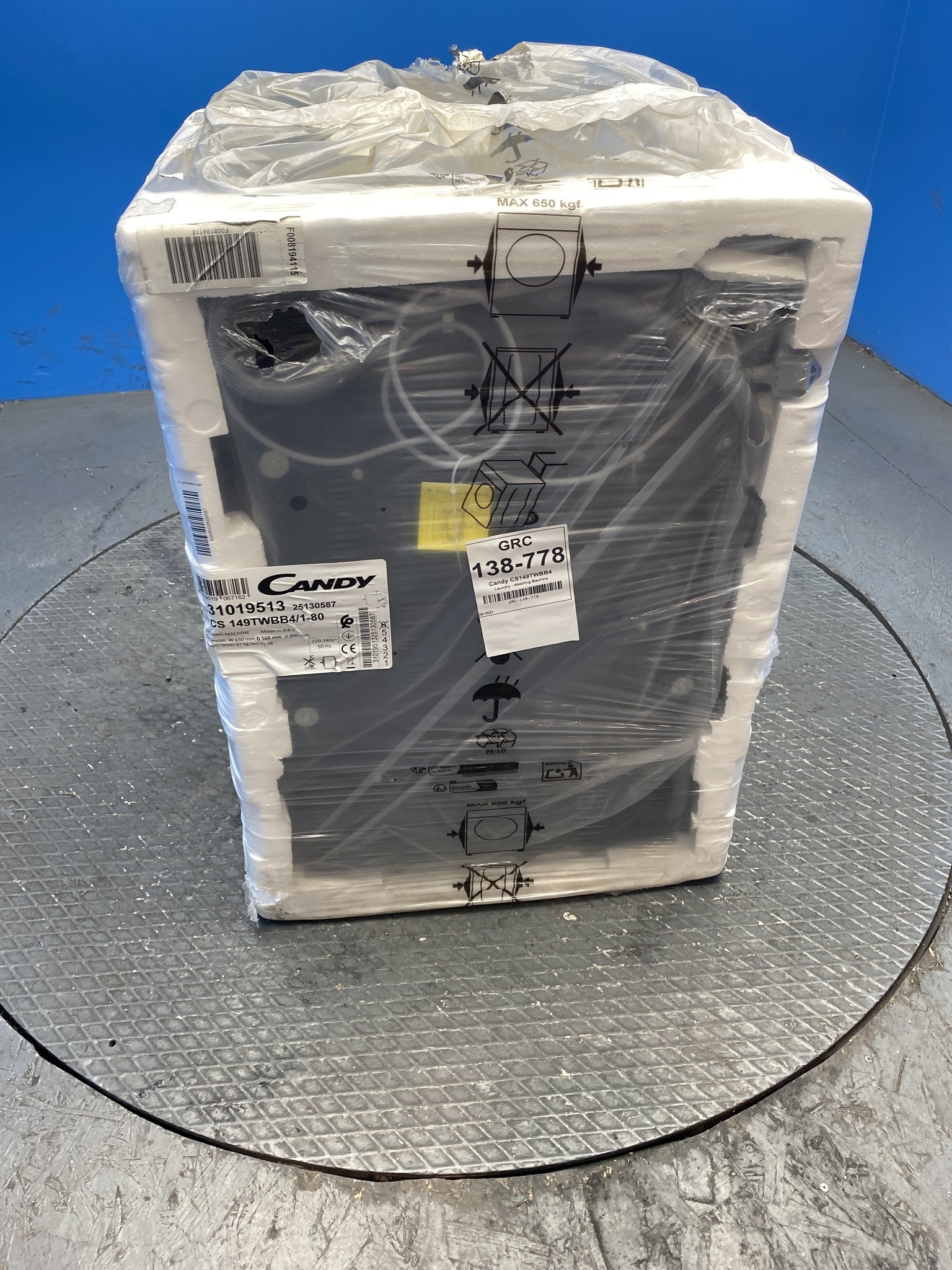 Candy CS149TWBB4 9kg 1400 Spin Washing Machine