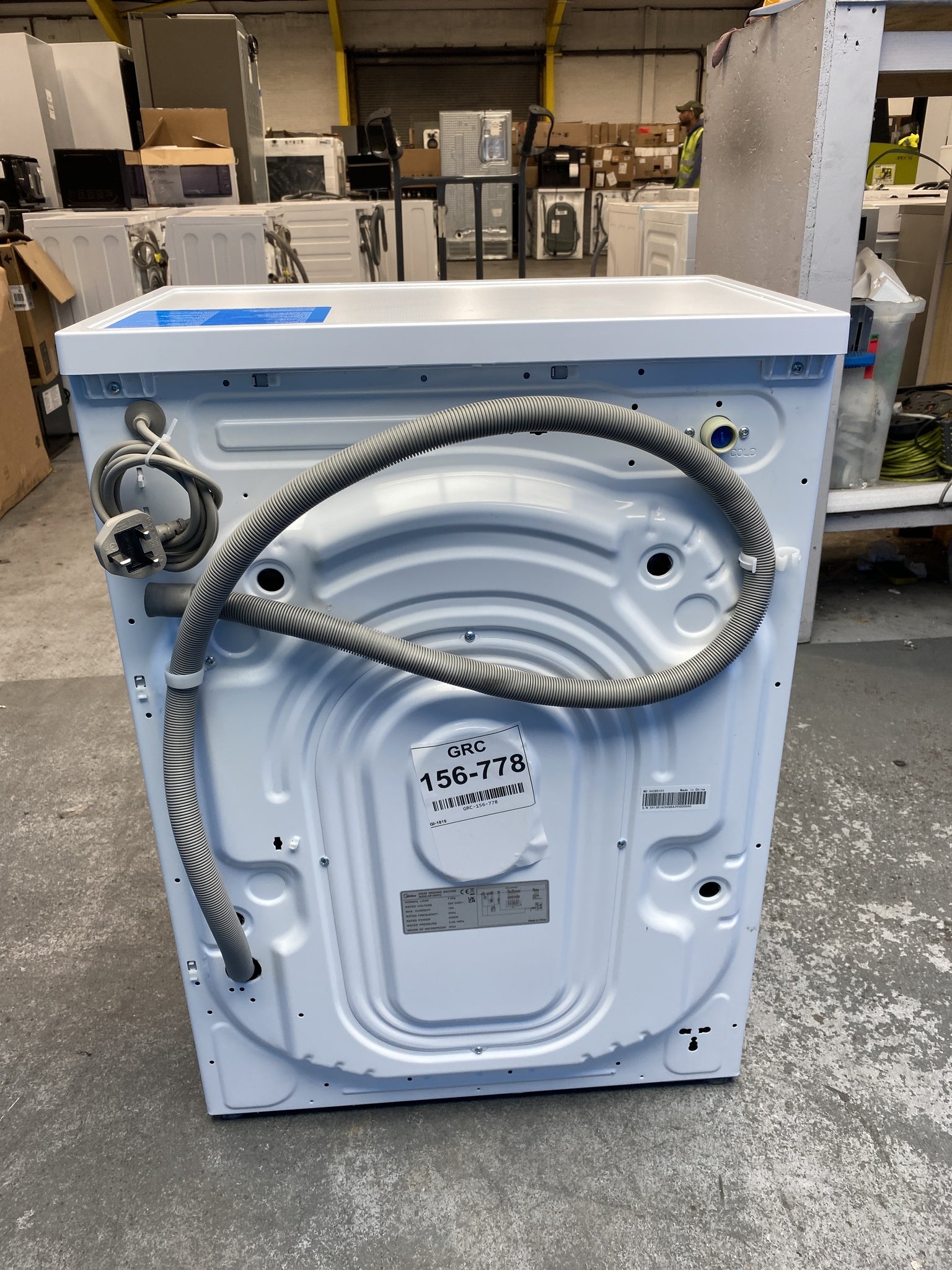 #GRC-156-778 - Midea MF100W70 7kg 1200 Spin Washing Machine