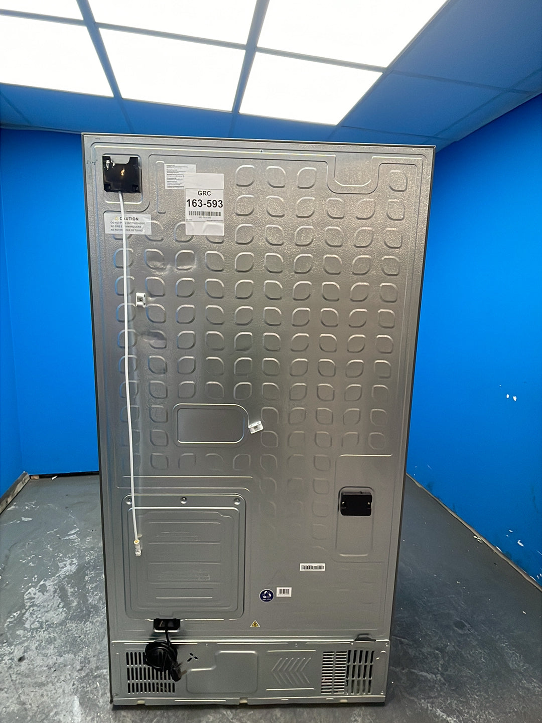 #GRC-163-593 - Hisense 91.4cm French Door Fridge Freezer – 634L, Stainless Steel