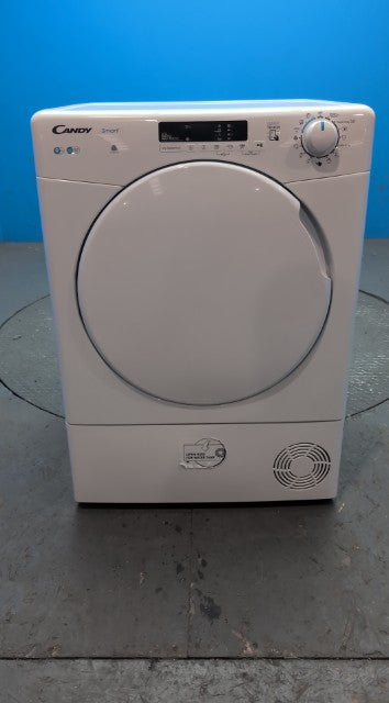 #GRC-163-011 - Candy Smart 9kg Condenser Tumble Dryer – WiFi Connected, White, G Energy Rating