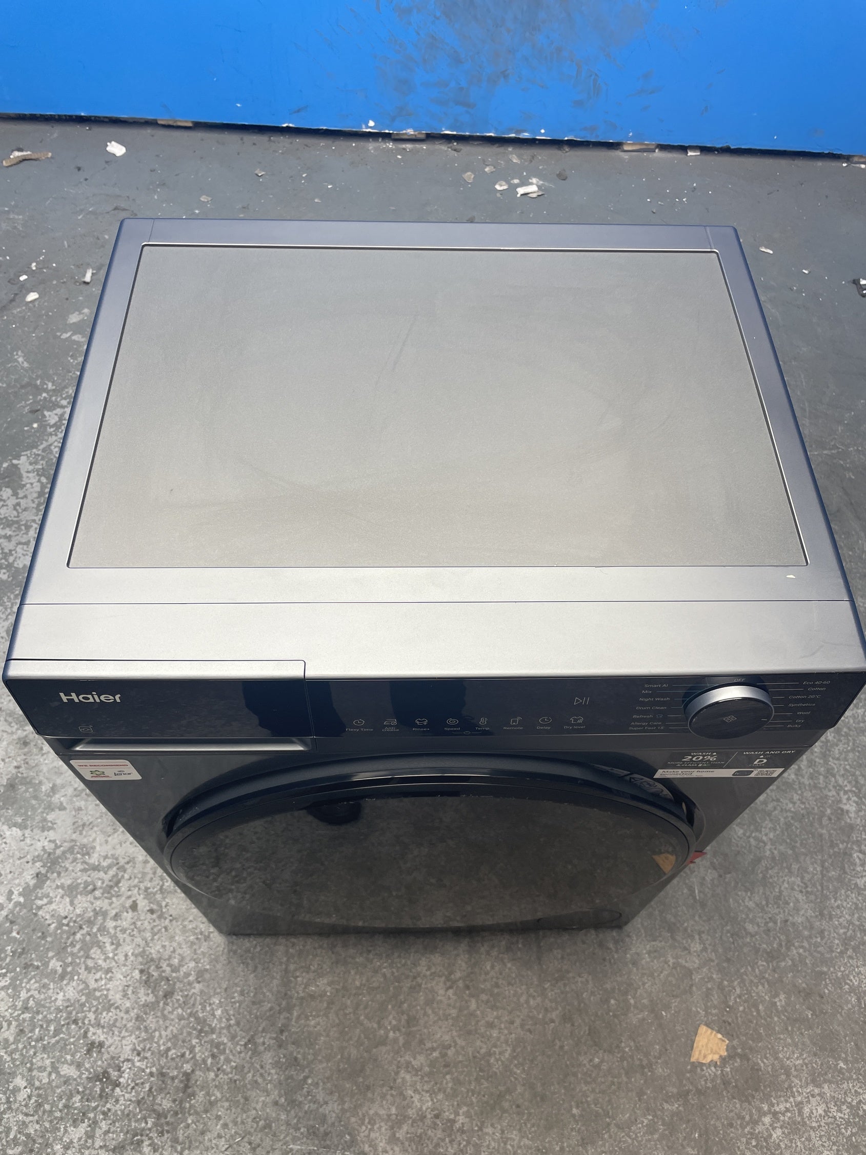 #GRC-159-320 - Haier HWD90-BP14357GTU1 9/5kg 1400rpm Washer Dryer