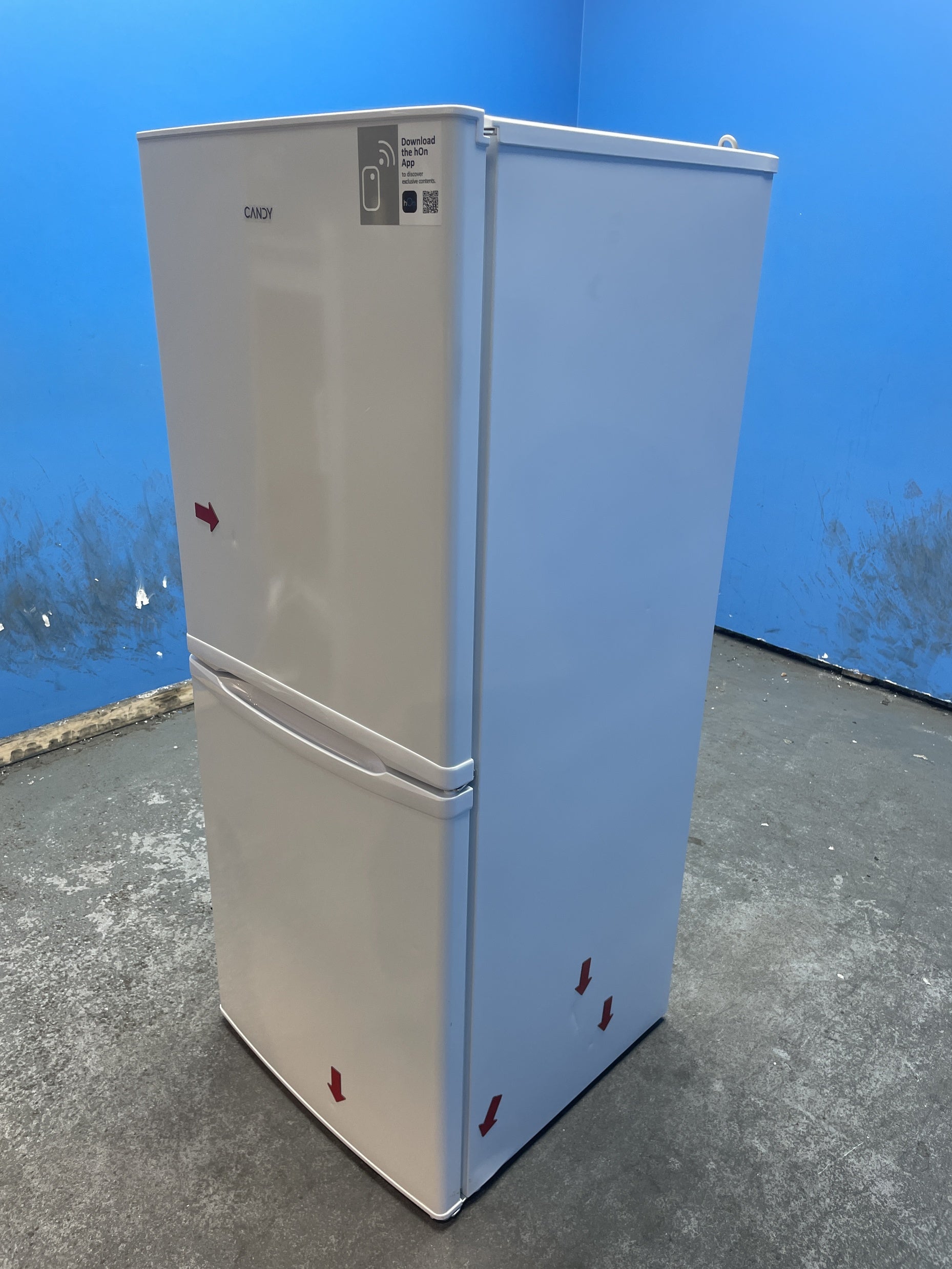 #GRC-158-559 - Candy CCH1S513EWK 185 Litre Combi Fridge Freezer