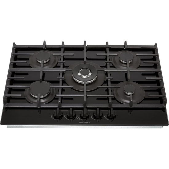 Hisense GG773B 75cm 5 Burner Gas Hob