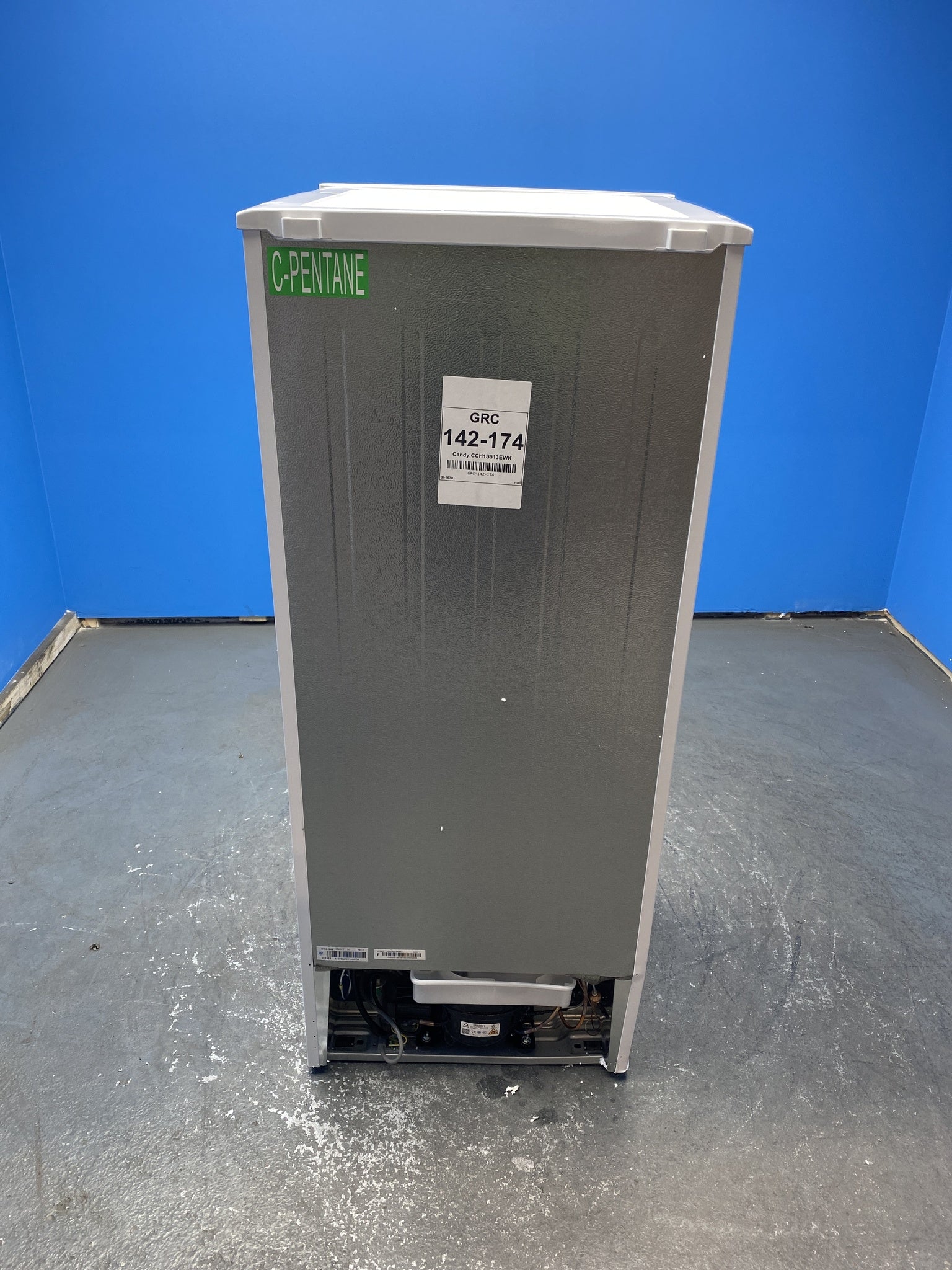 Candy CCH1S513EWK 185 Litre Combi Fridge Freezer