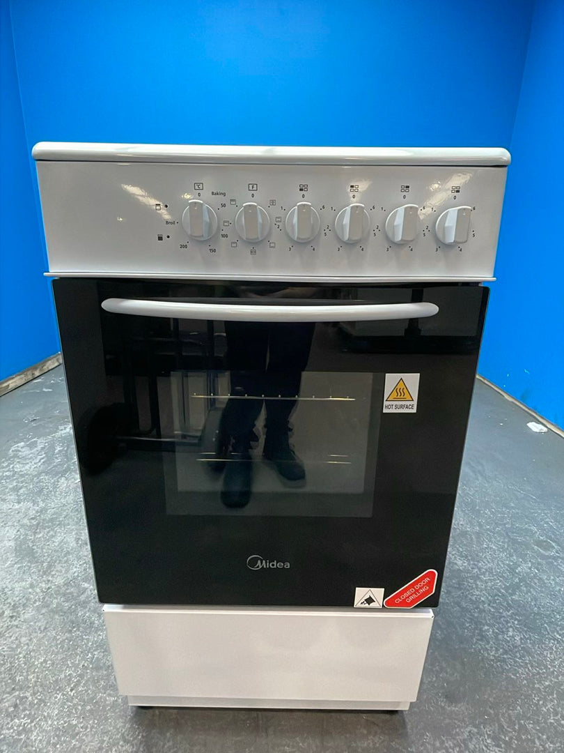 #GRC-162-459 - Midea MFO20DME4H109-WH 50cm Electric Cooker with Solid Plate Hob