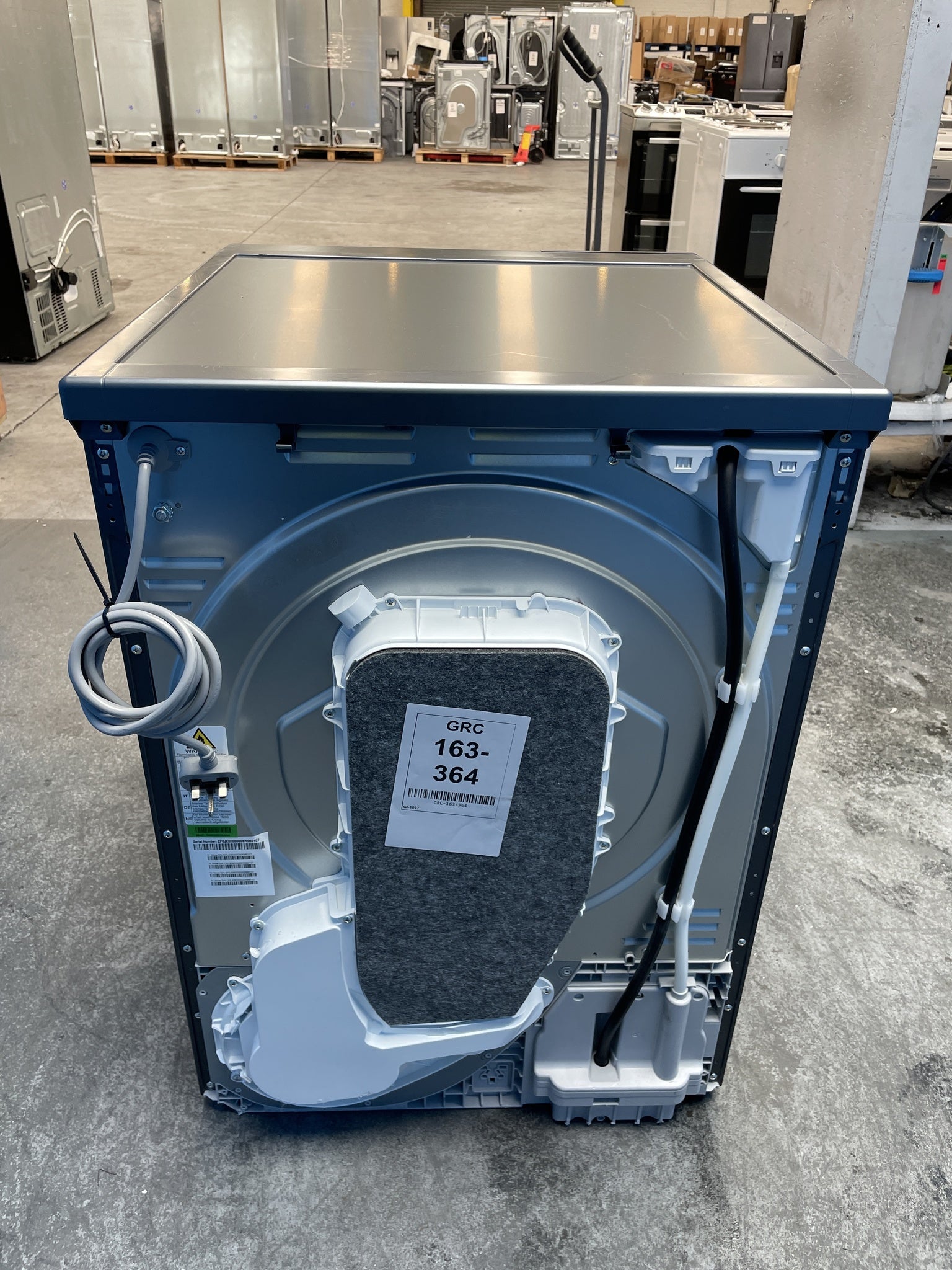 #GRC-163-364 - Haier X Series 5 10kg Heat Pump Tumble Dryer – Grey, D Energy Rating