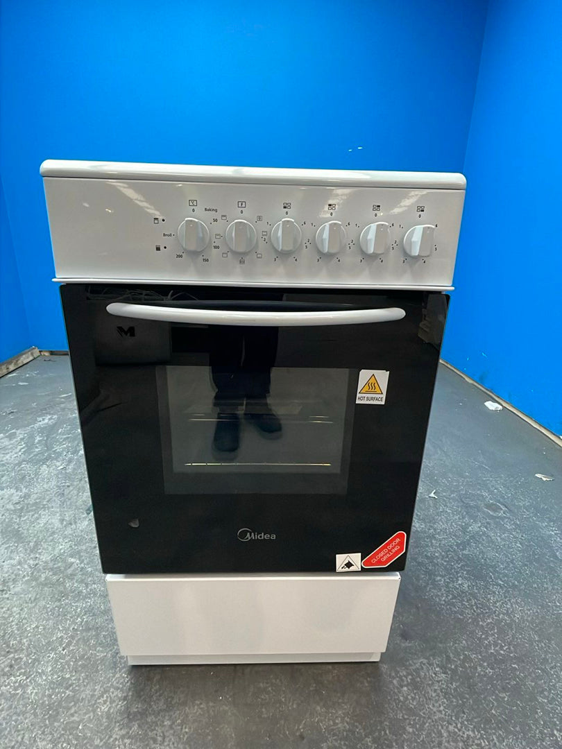 #GRC-162-424 - Midea MFO20DME4H109-WH 50cm Electric Cooker with Solid Plate Hob