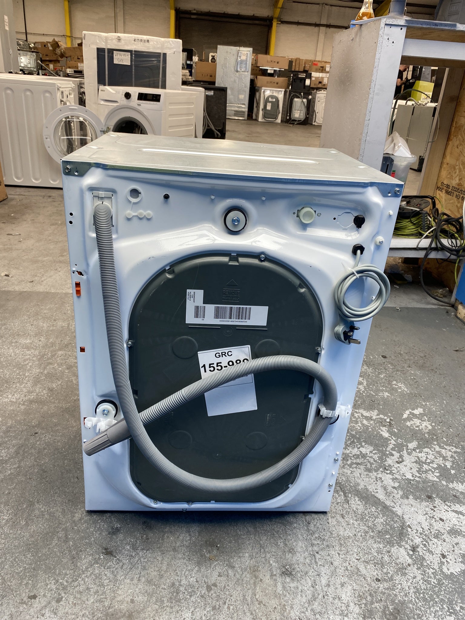 #GRC-155-989 - AEG 8000 PowerCare L8WE84636BI 8/4kg 1600rpm Integrated Washer Dryer