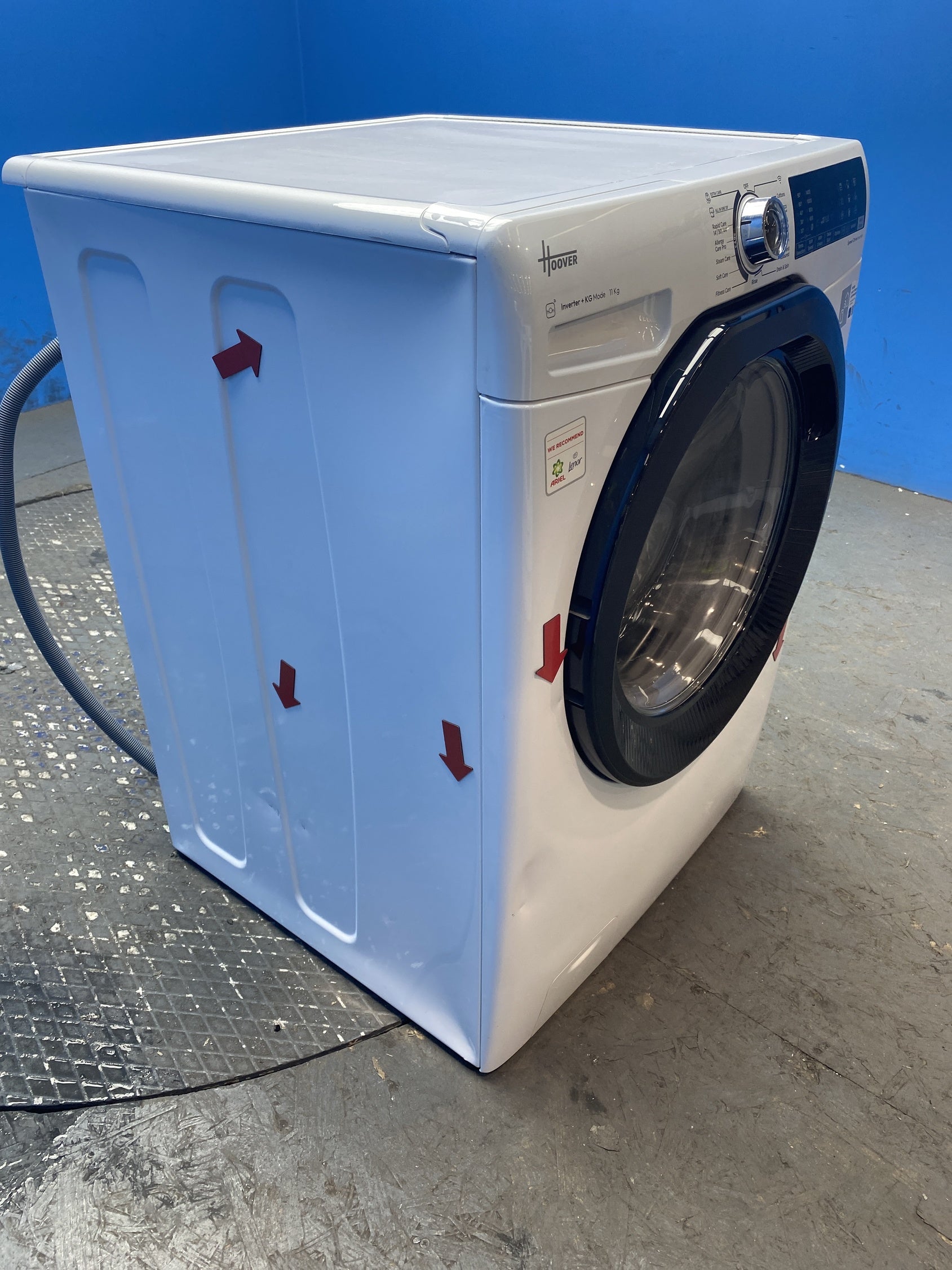 #GRC-156-887 - Hoover H3WPS4116TAMB5 11kg 1400 Spin Washing Machine