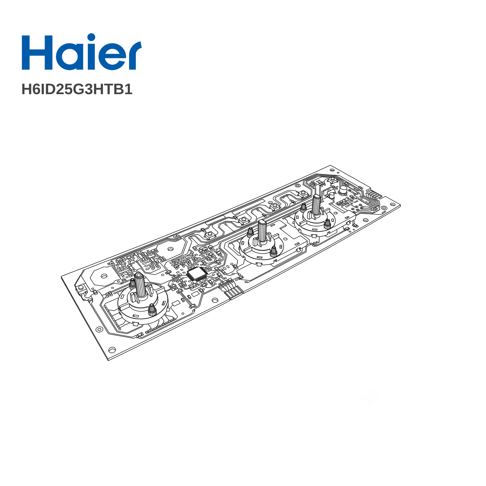 Haier H6ID25G3HTB1 Oven PCB - Renew 2 U
