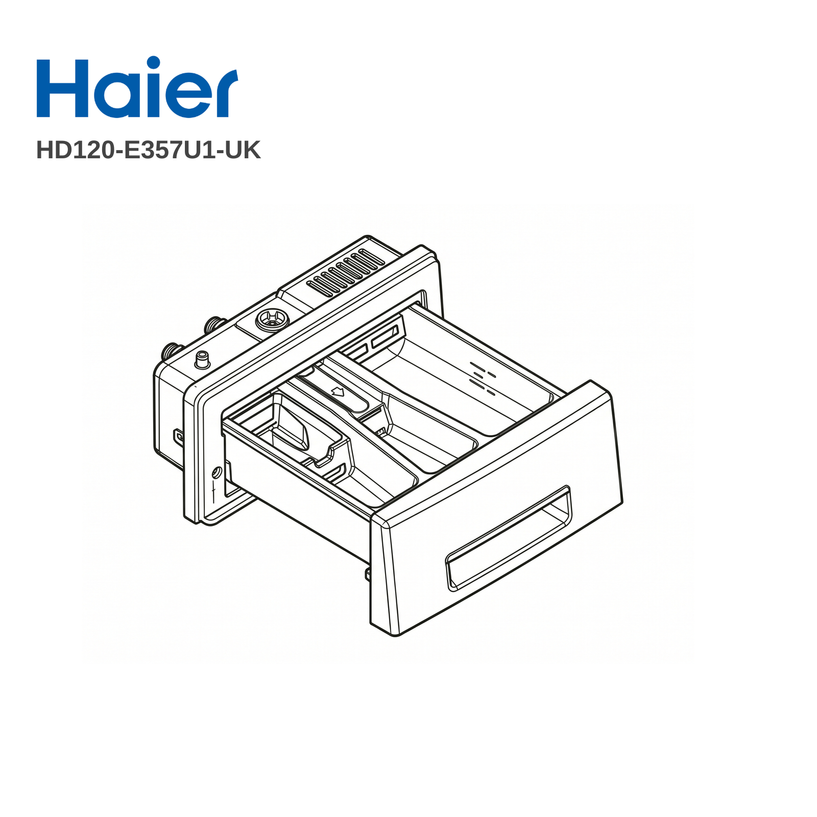 Haier HD120-E357U1-UK Dispenser Drawer - Renew 2 U