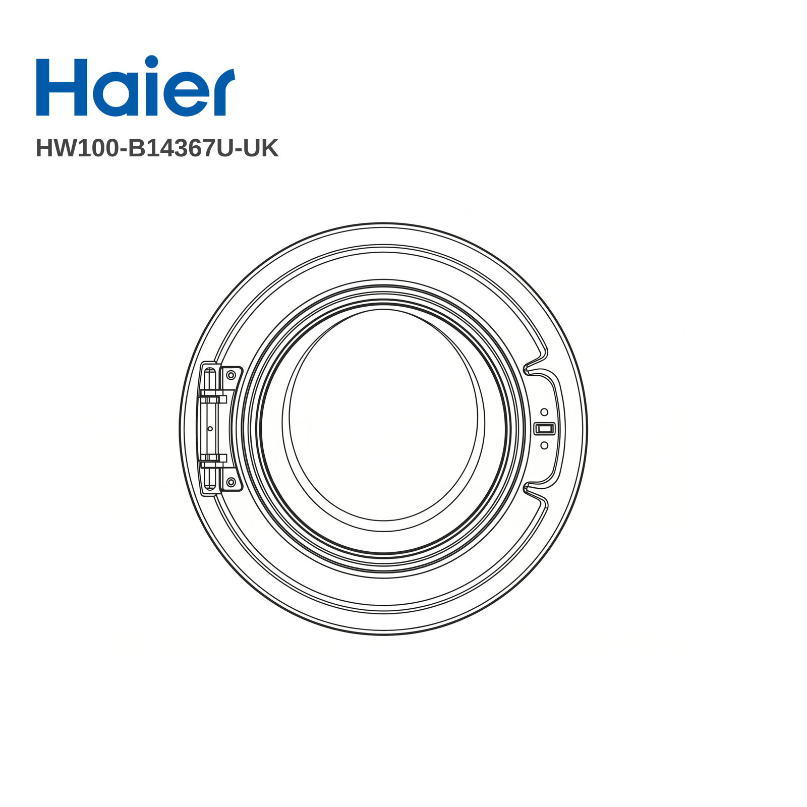Haier HW100-B14367U-UK Laundry Door - Renew 2 U