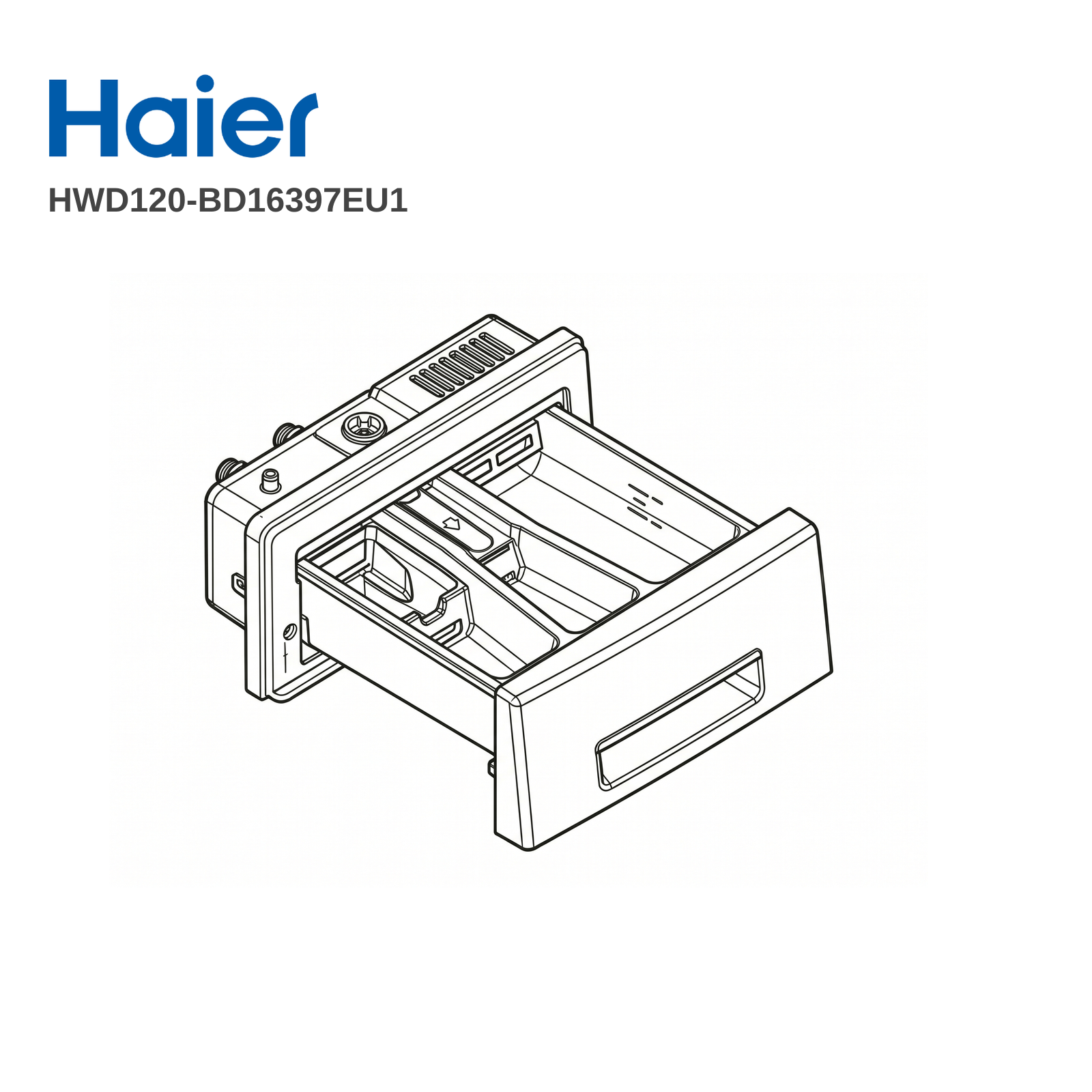 Haier HWD120-BD16397EU1 Dispenser Drawer - Renew 2 U