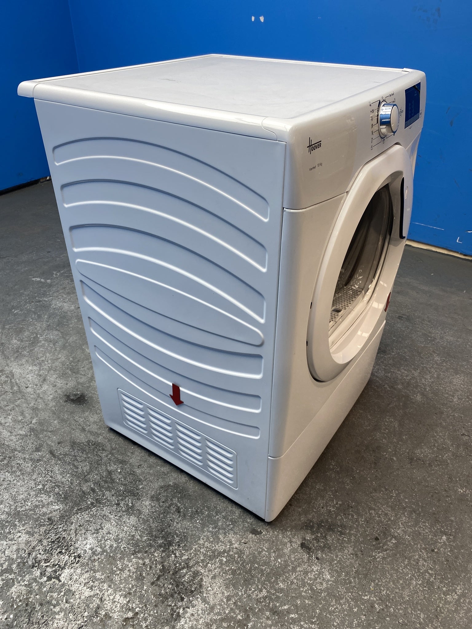 #GRC-153-223 - Hoover HLE V10DG-80 10kg Vented Tumble Dryer