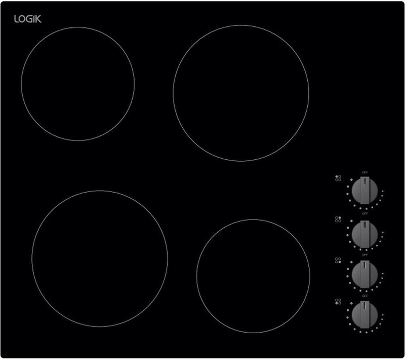 Logik LCHOBKN23 4 Zone 59cm Electric Ceramic Hob – Renew 2 U
