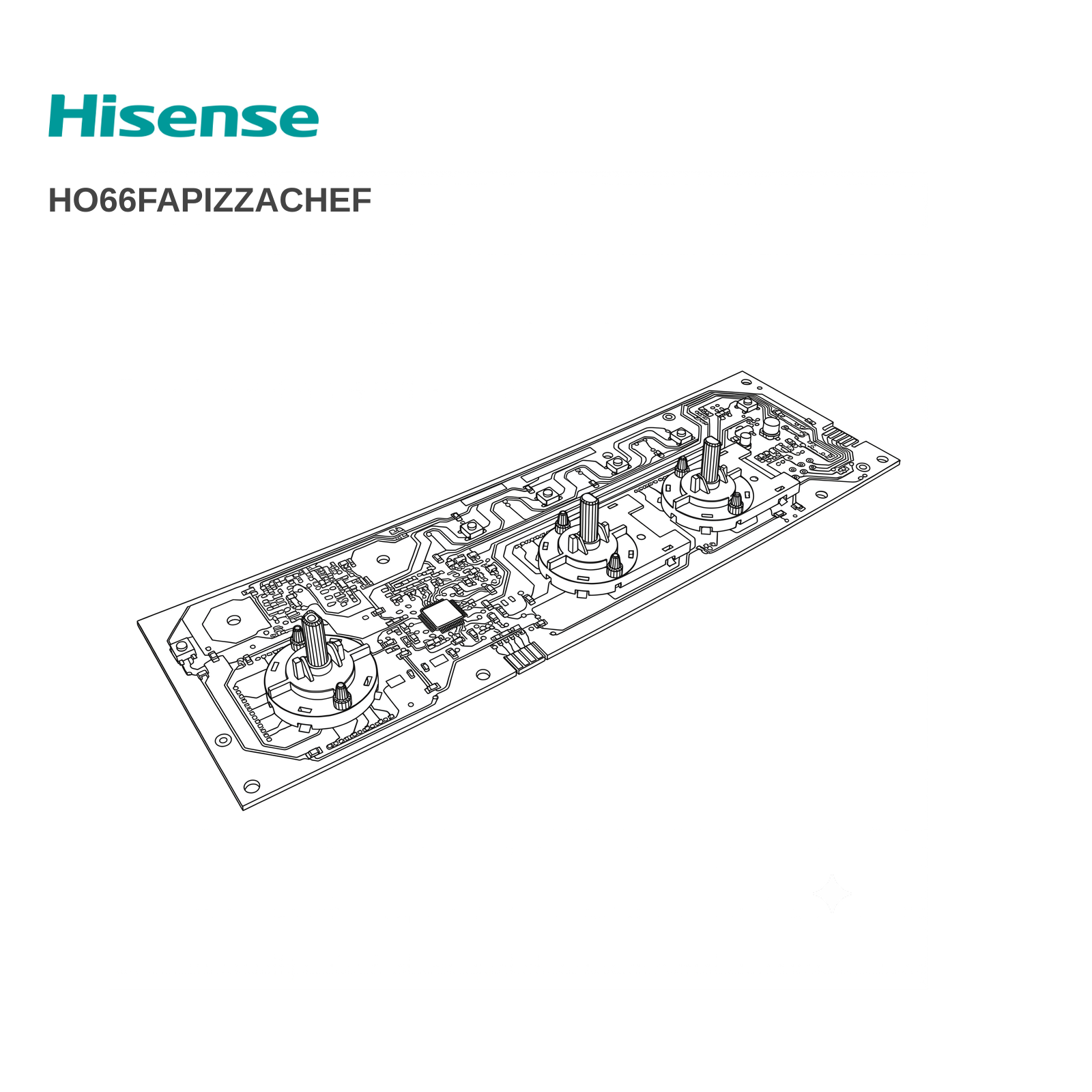 Hisense HO66FAPIZZACHEF Oven PCB - Renew 2 U