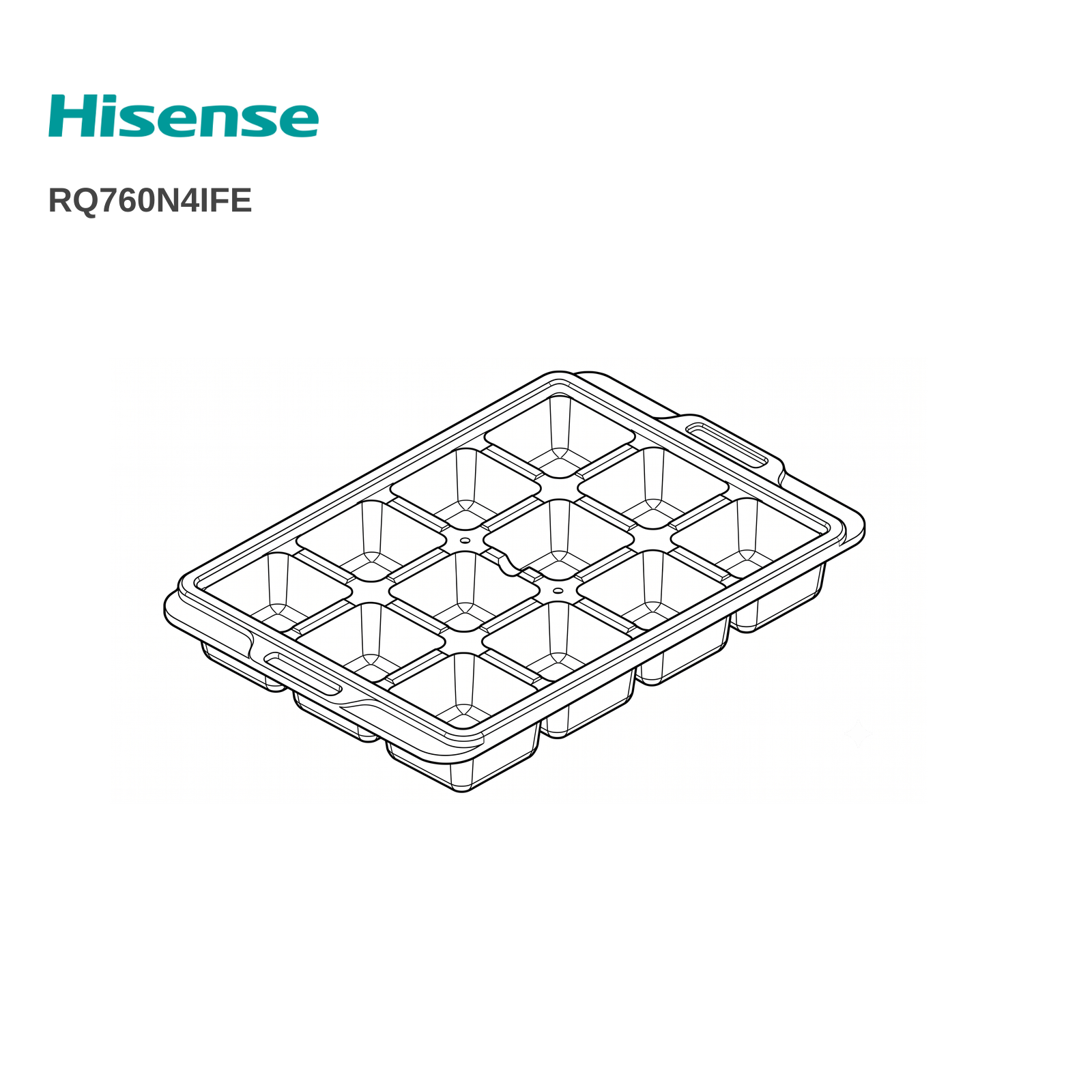 Hisense RQ760N4IFE Ice Cube Tray - Renew 2 U