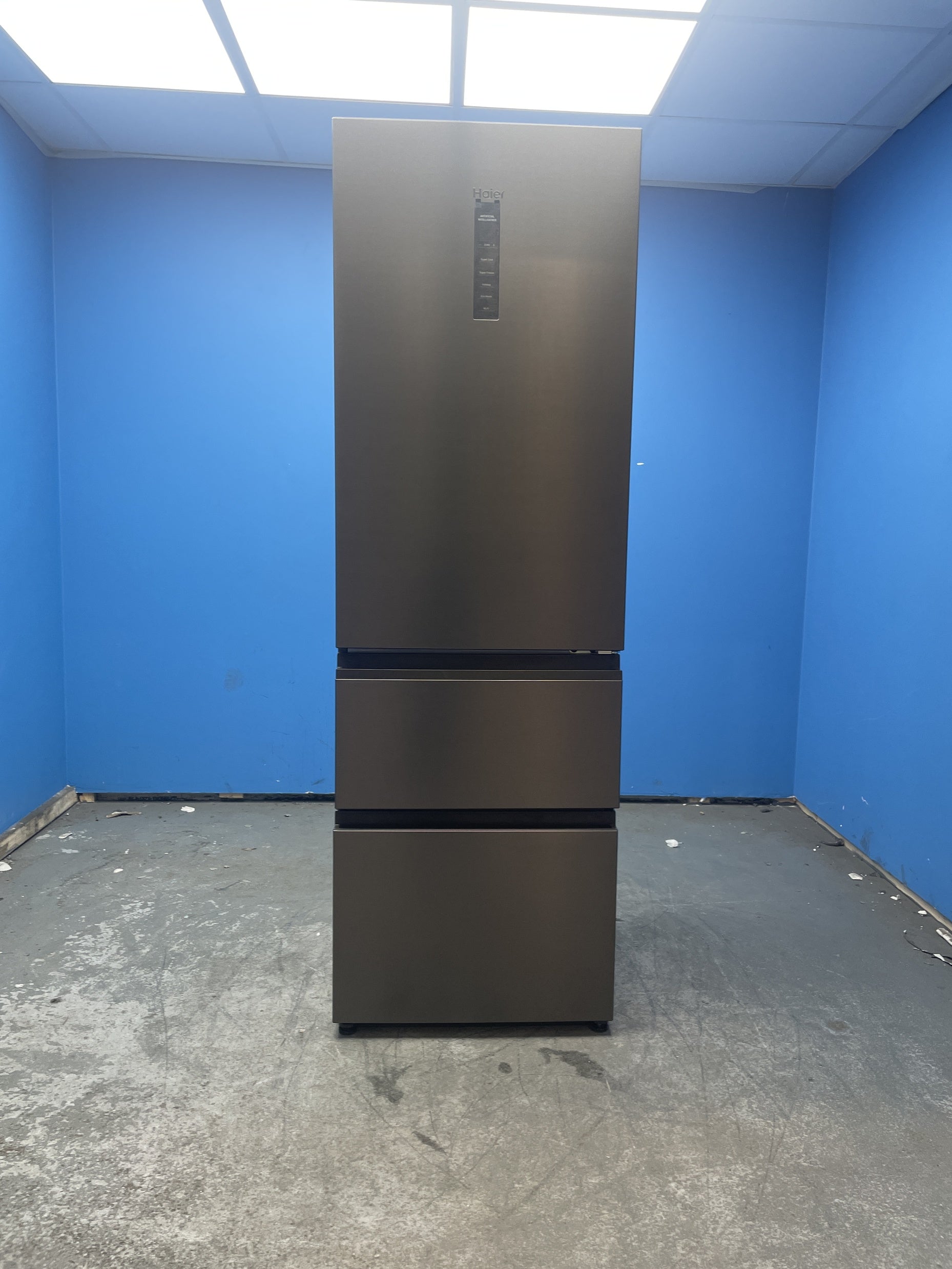 #GRC-159-542 - Haier HTW5618ENMP(UK) 3D 60 Series 5 Combi Fridge Freezer